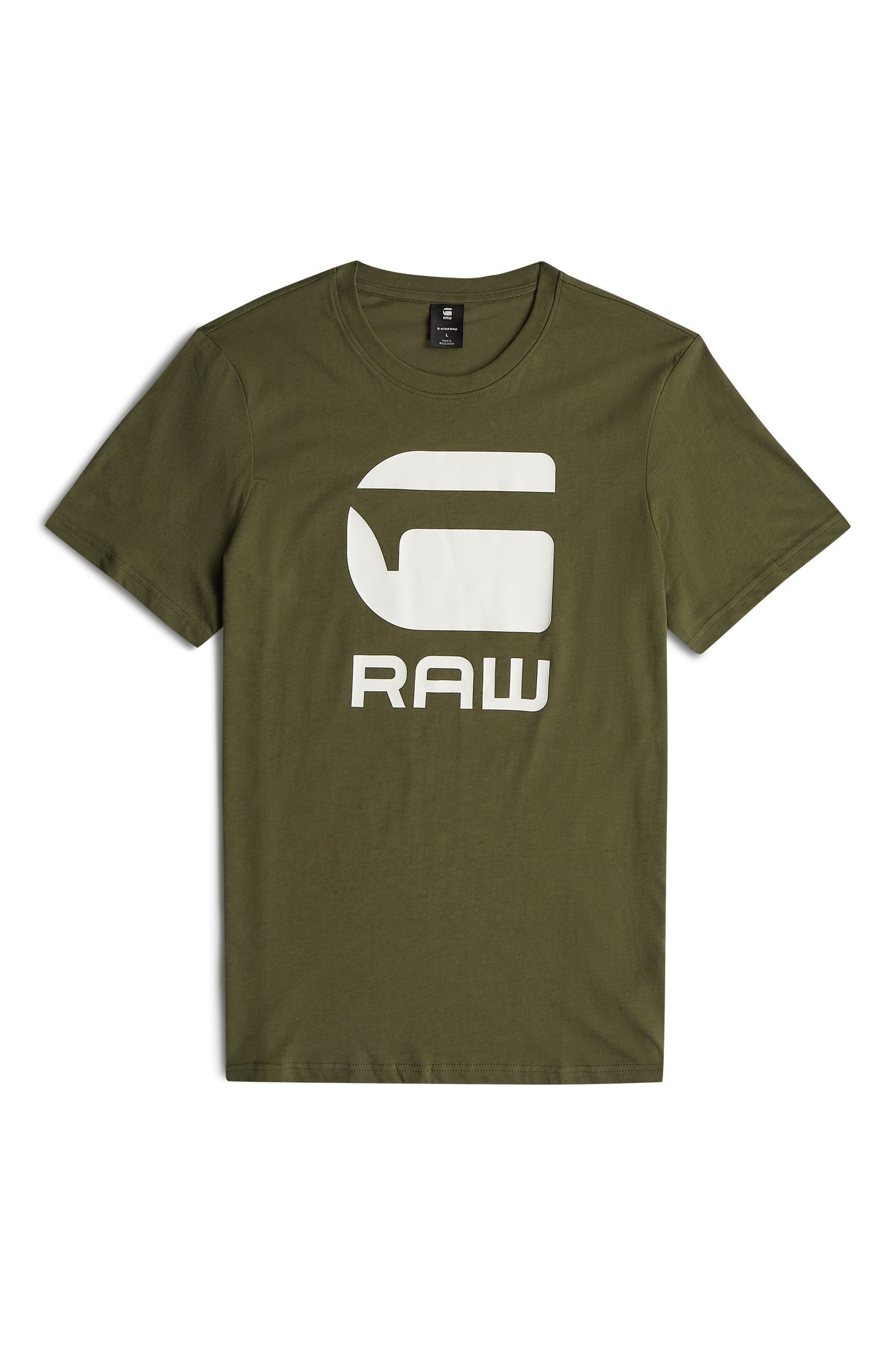 LOGO SLIM T-SHIRT SHADOW OLIVE 3