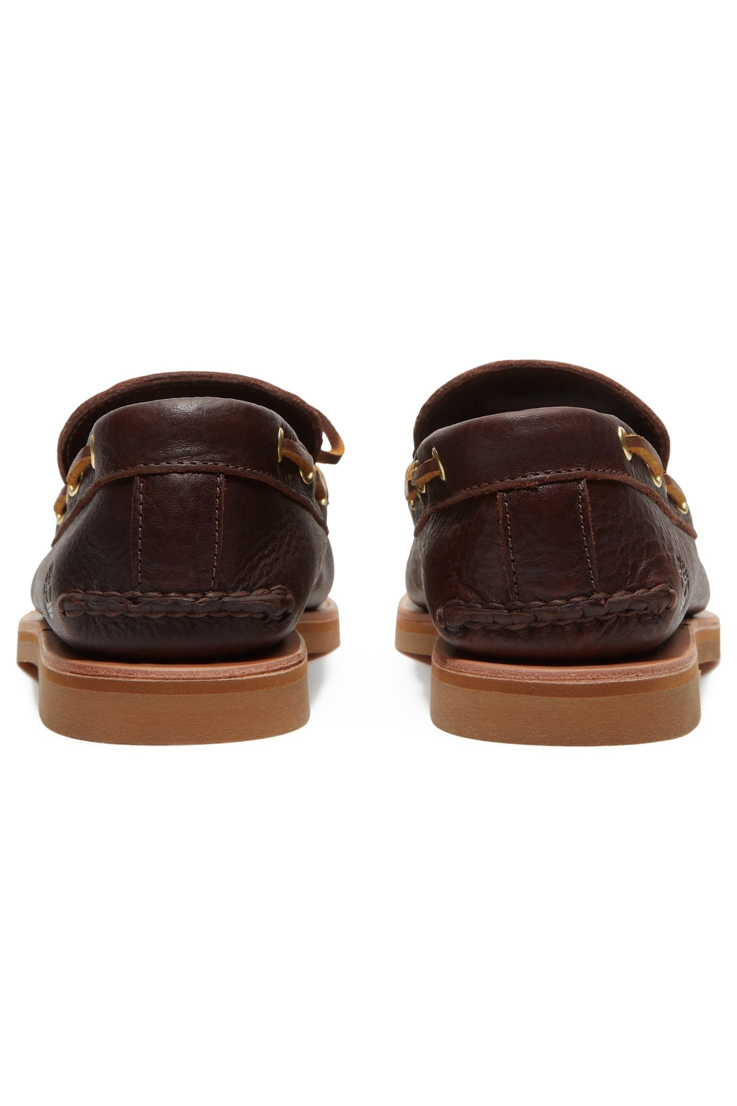 BOAT SHOE DARK BROWN 6