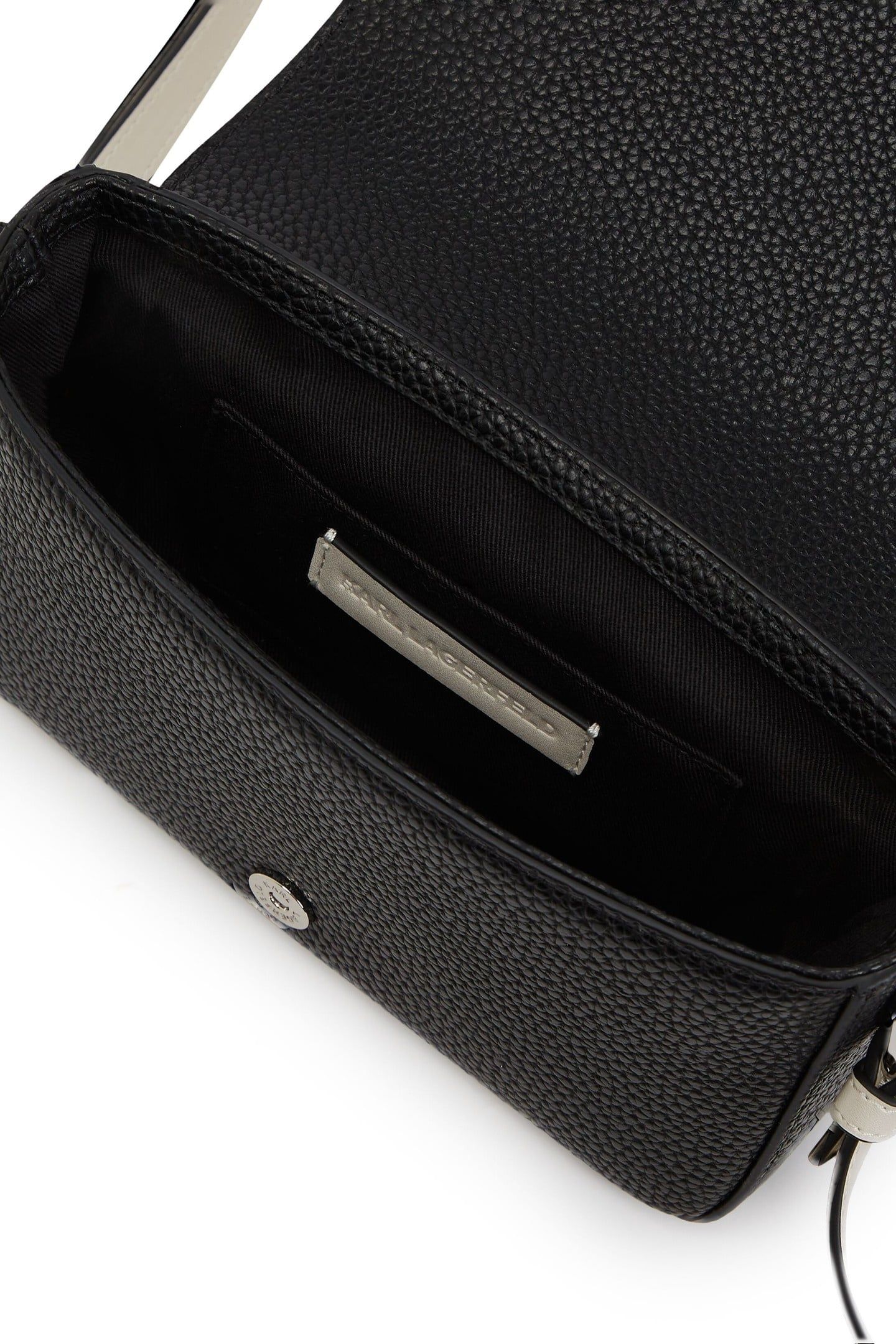 K/SKUARE FLAP CB GRAINY BLACK/WHITE 3