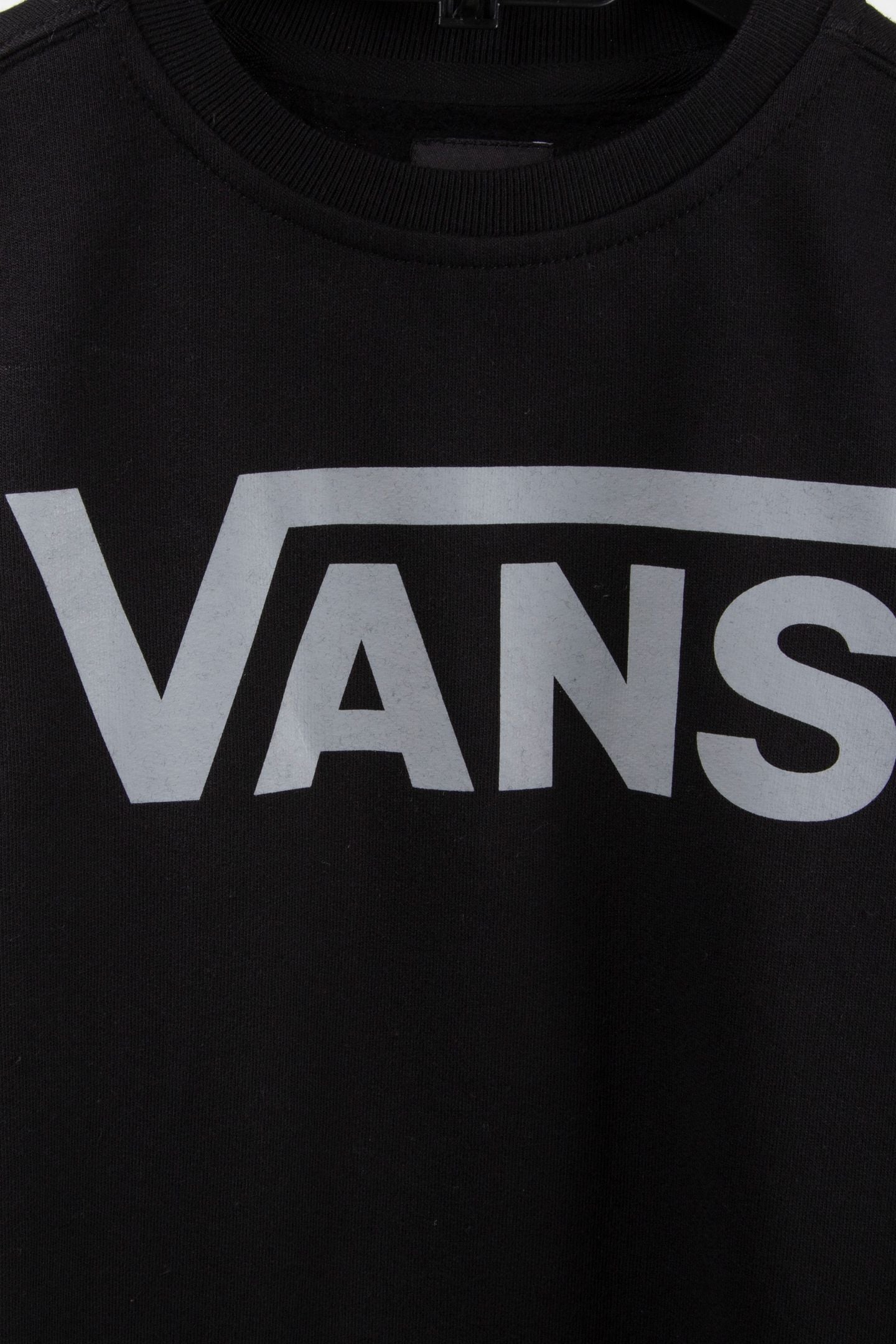 BOYS CLASSIC VANS CREW-B BLACK 2 4