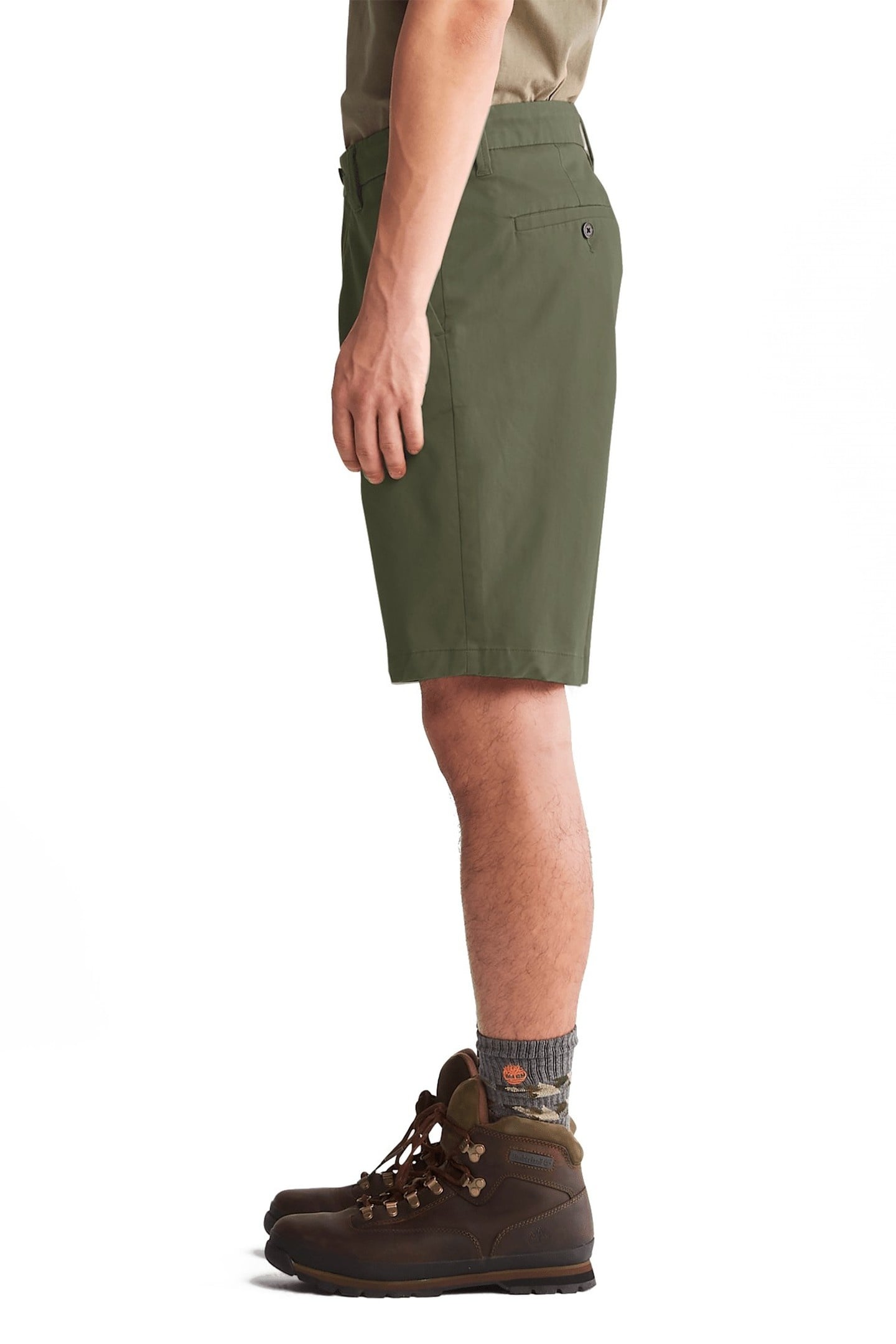 TWILL CHINO SHORT LEAF GREEN 3
