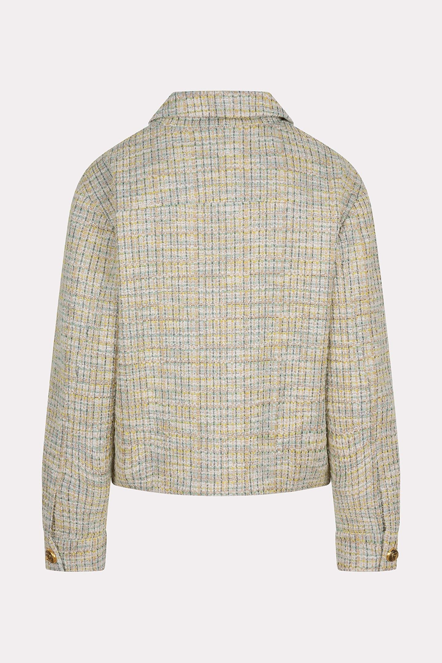 JACKET TWEED FANCY BUTTON MULTI COLOR 5