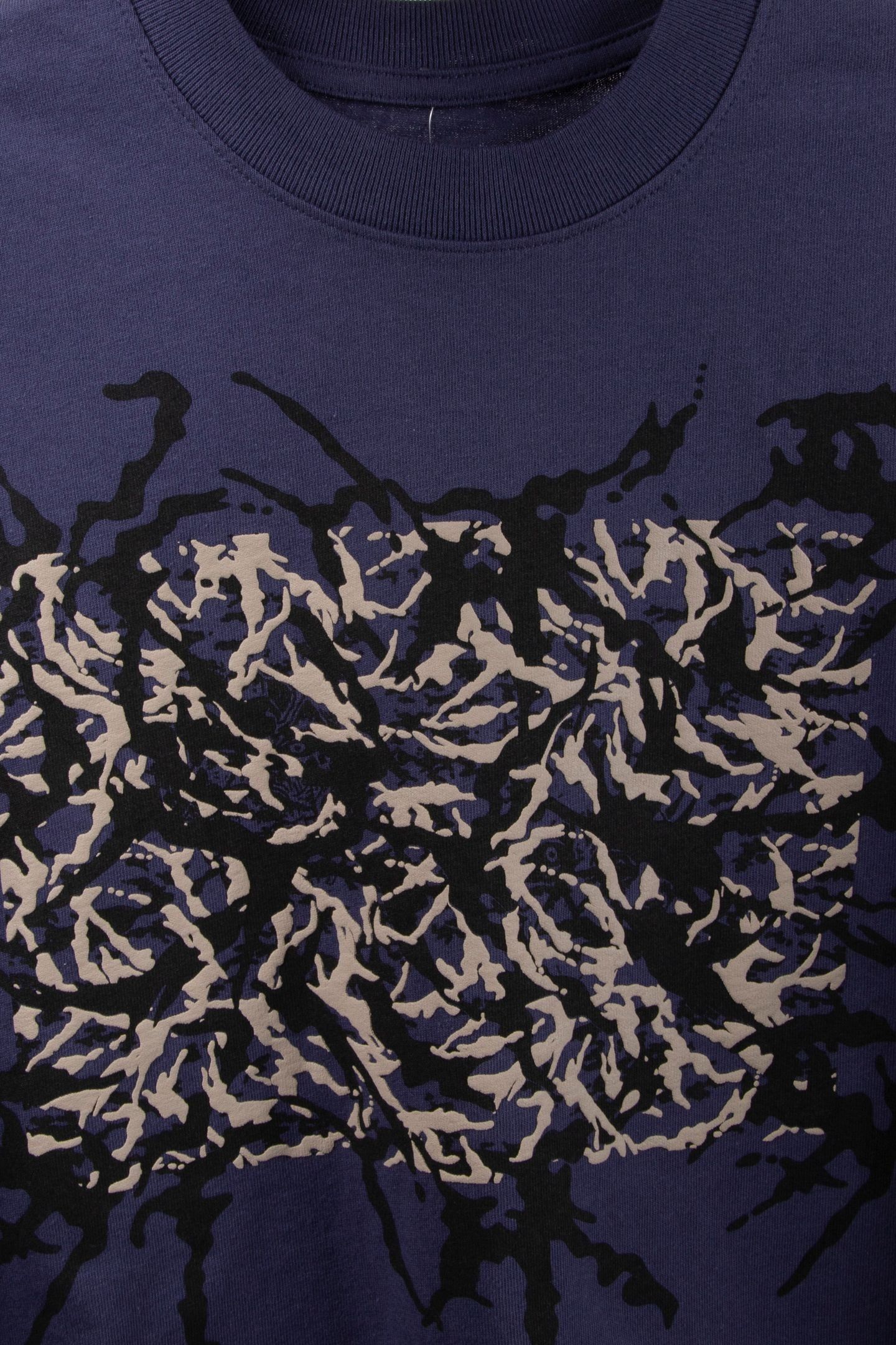 SKATE BLURRED CAMO SS TEE DEEP TWILIGHT 4