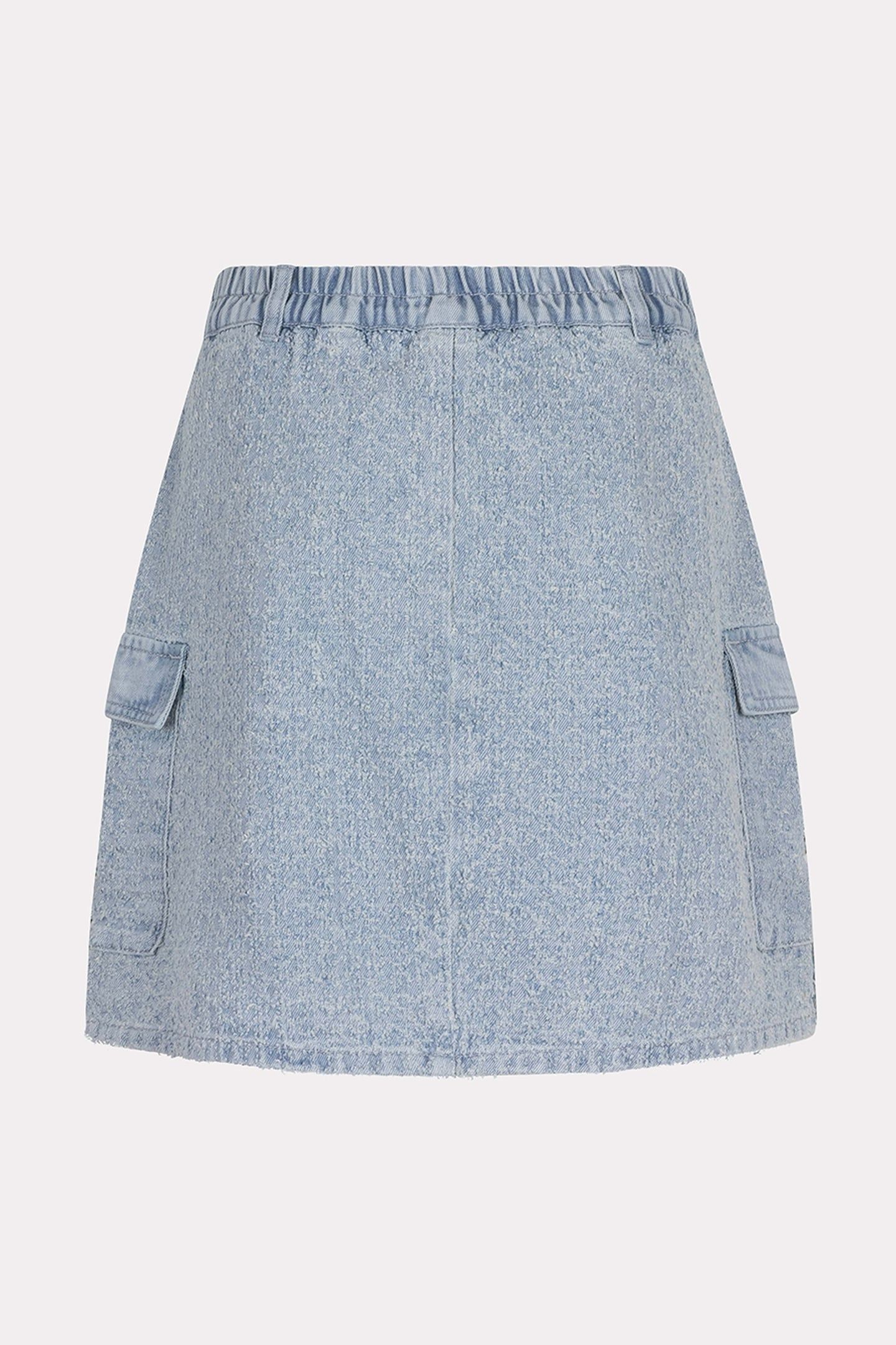 SKIRT JEANS DAMAGED LIGHT BLUE 6