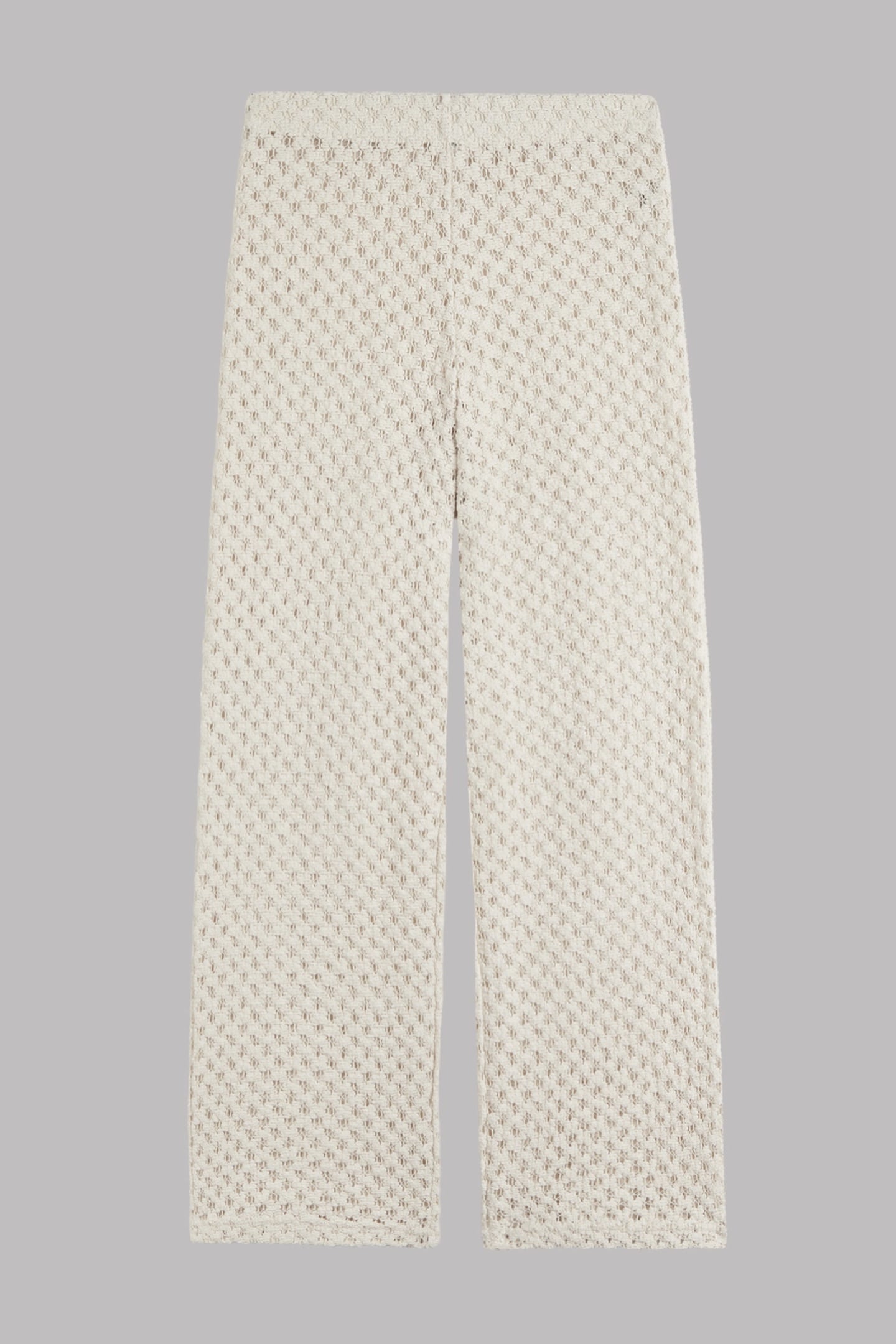 THE ECRU CROCHET PANTS 3