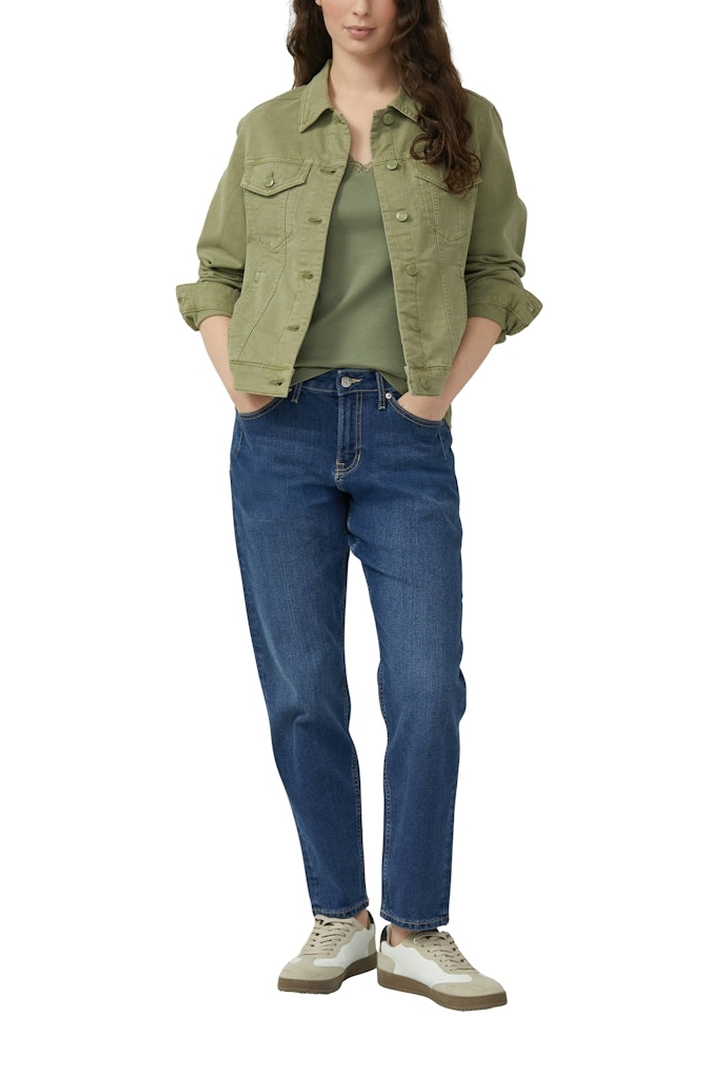 S.OLIVER T-SHIRTS ARMY GREEN 4