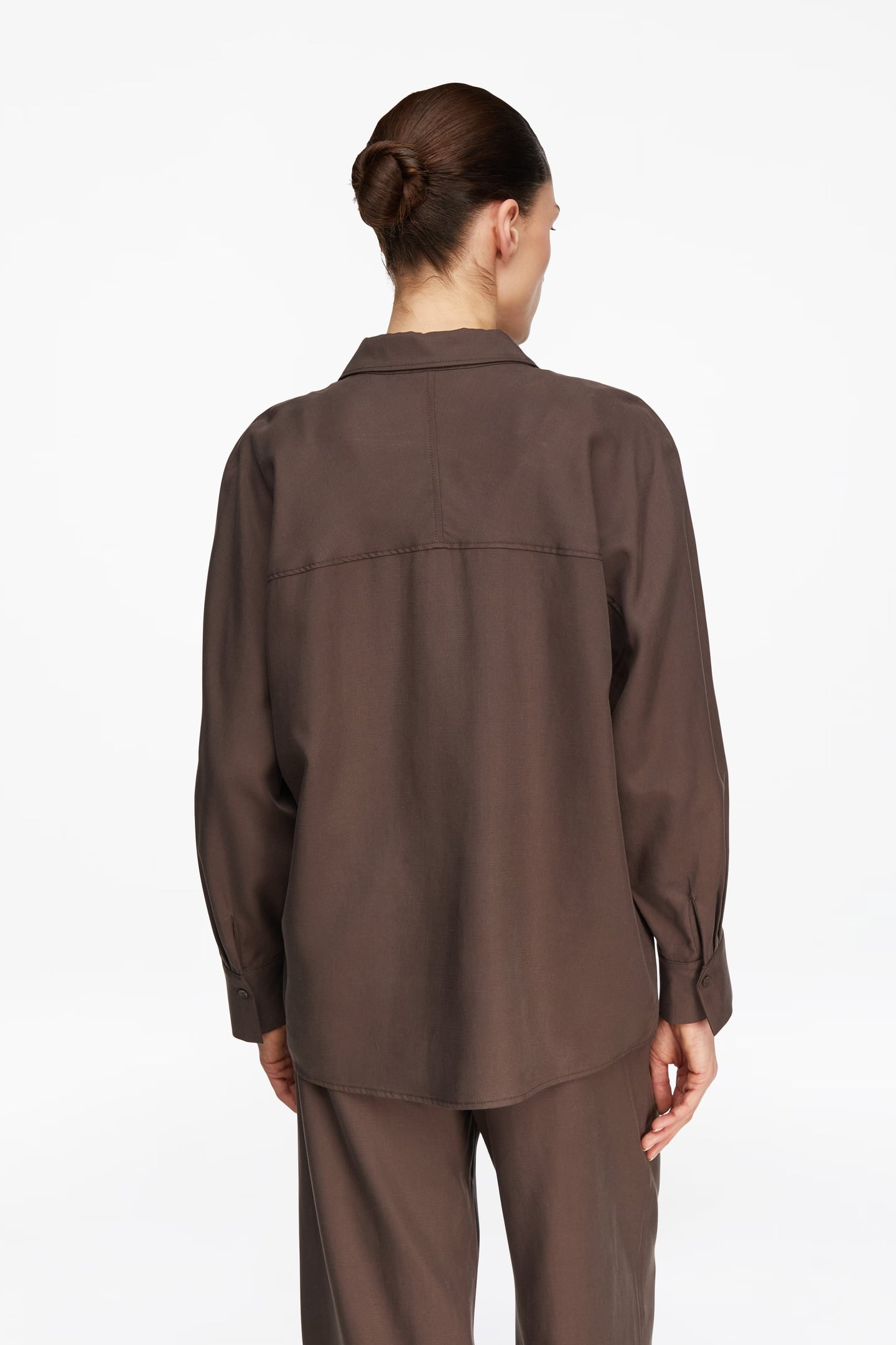 COMMA BLOUSES BROWN 2
