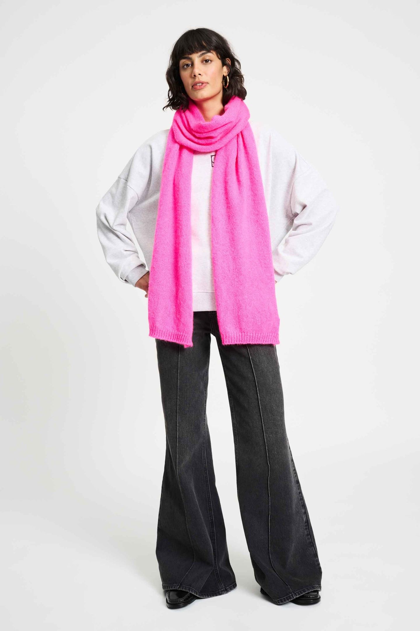 SHAWL - DASHING PINK 2