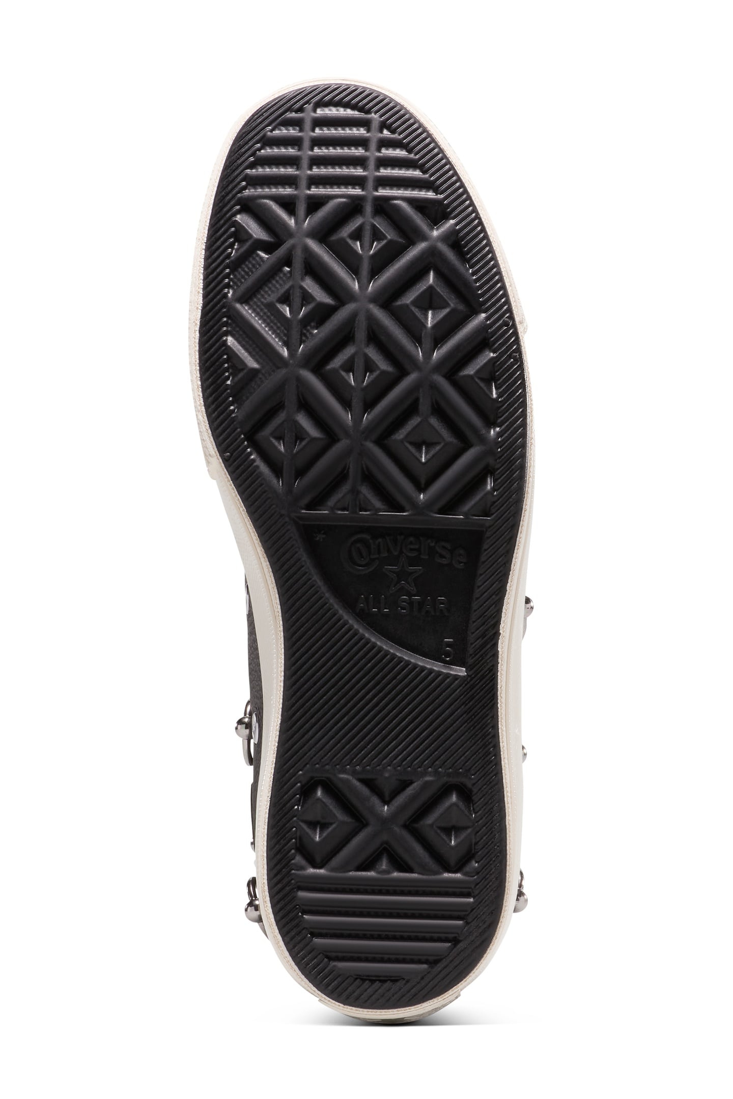 UNISEX CHUCK 70 HI BLACK/SILVER/EGRET 9