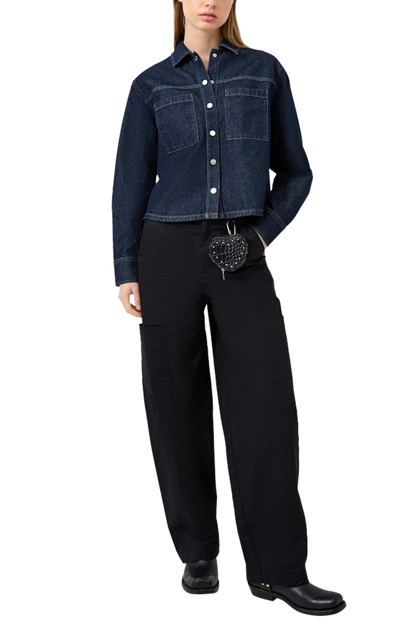 S.OLIVER-QS BLOUSES BLUE DENIM 2