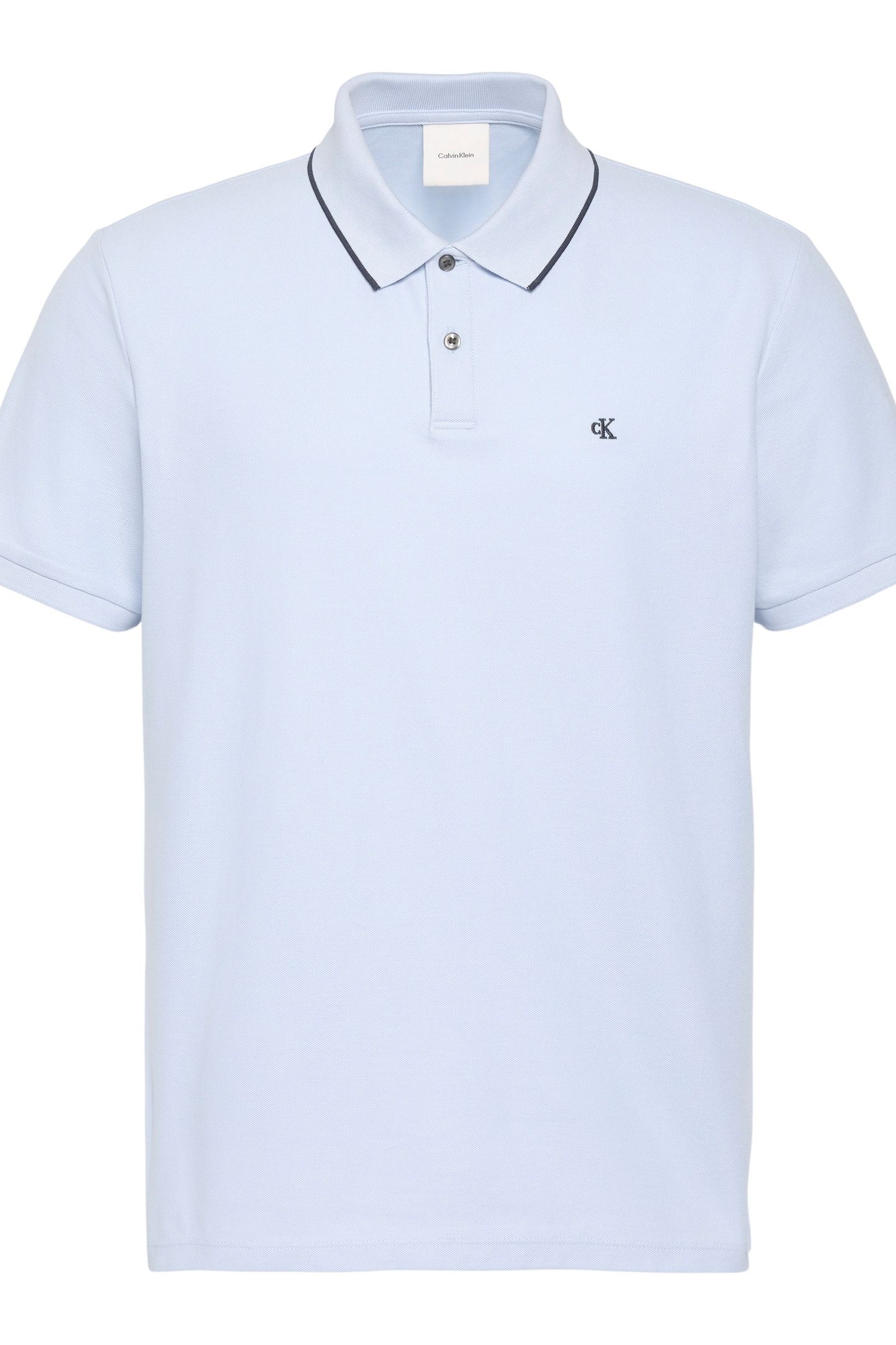 SS REFINED PIQUE TIP POLO BREEZY BLUE 5