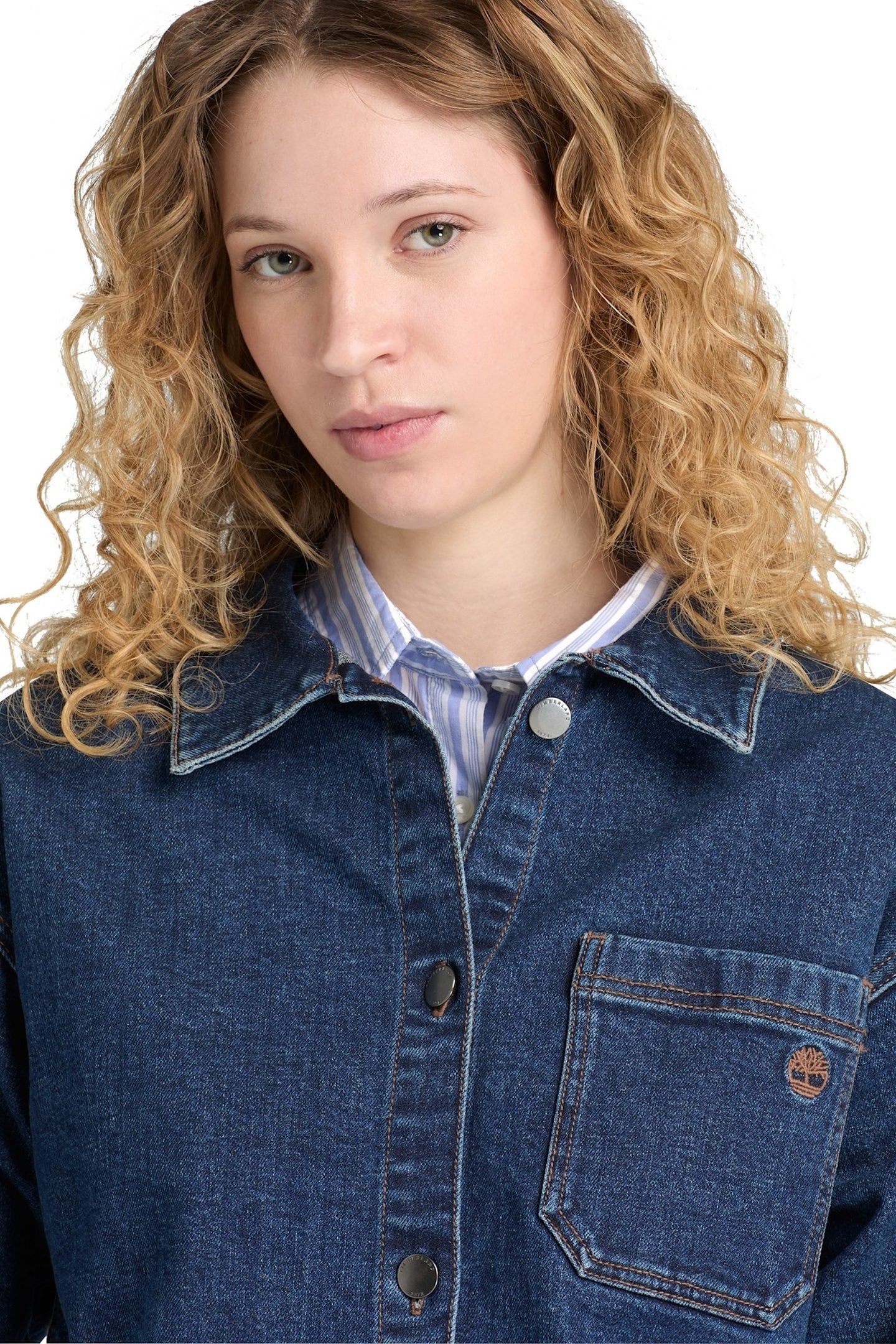 DENIM SHACKET MEDIUM BLUE 5