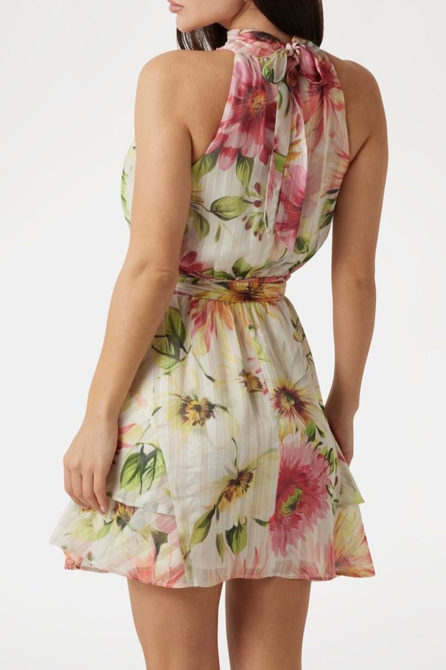 GUESS ECO SL ROMANA FLARE MINI PAINTED DAISIES PRIN 3