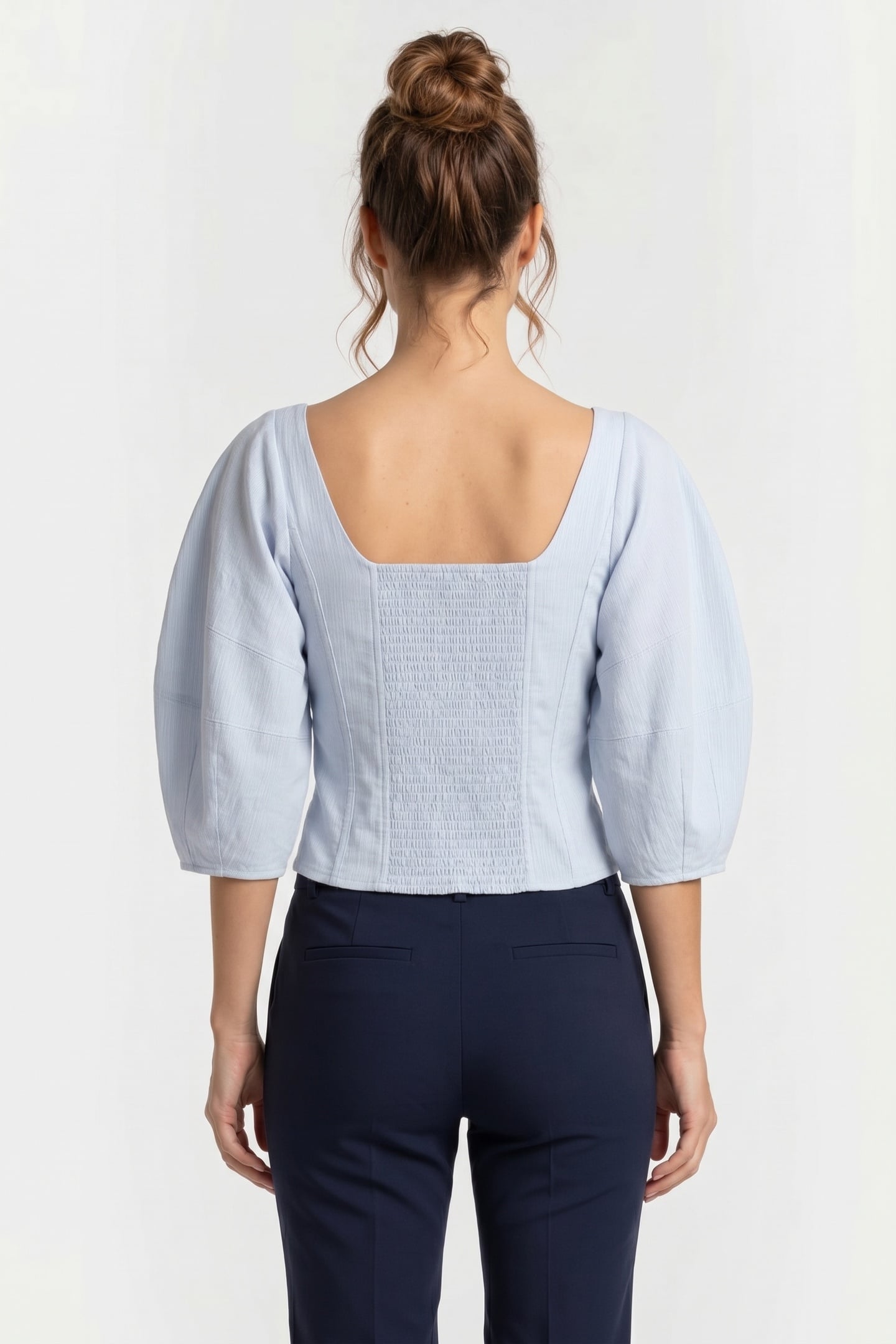 CLARE BLOUSE BLUE 2