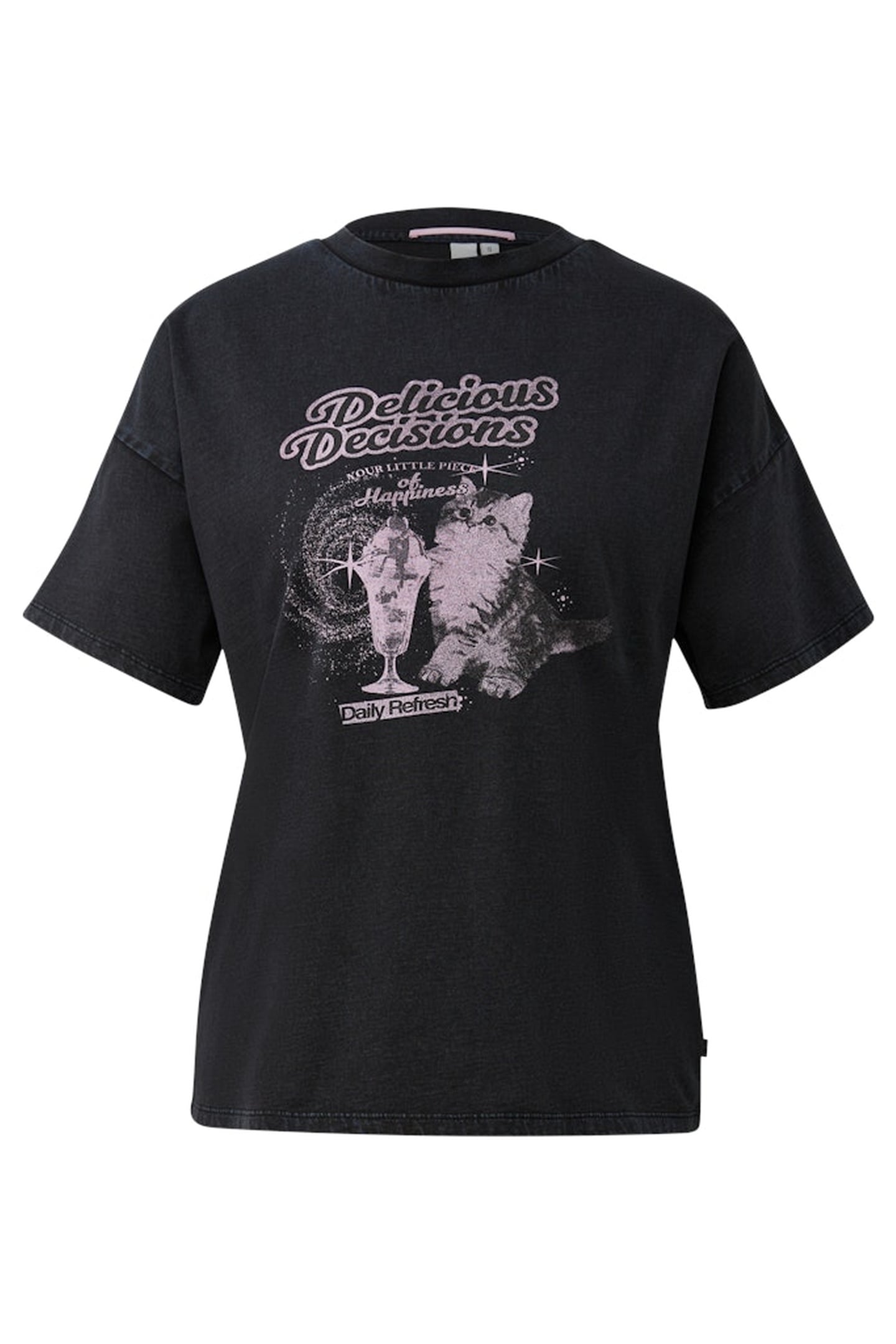 S.OLIVER-QS T-SHIRTS BLACK 8