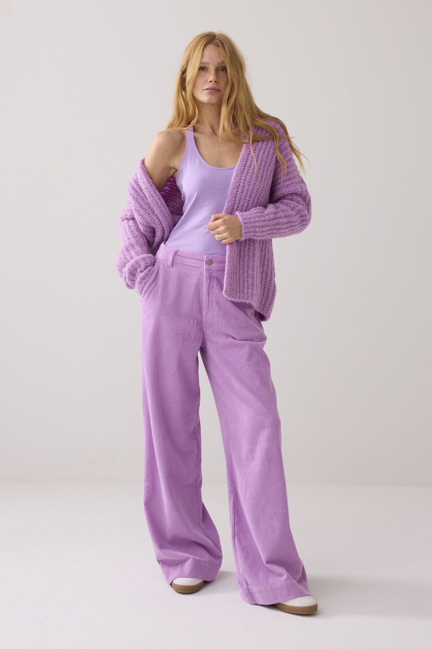 TOP BASICS SHEER VIOLET 1