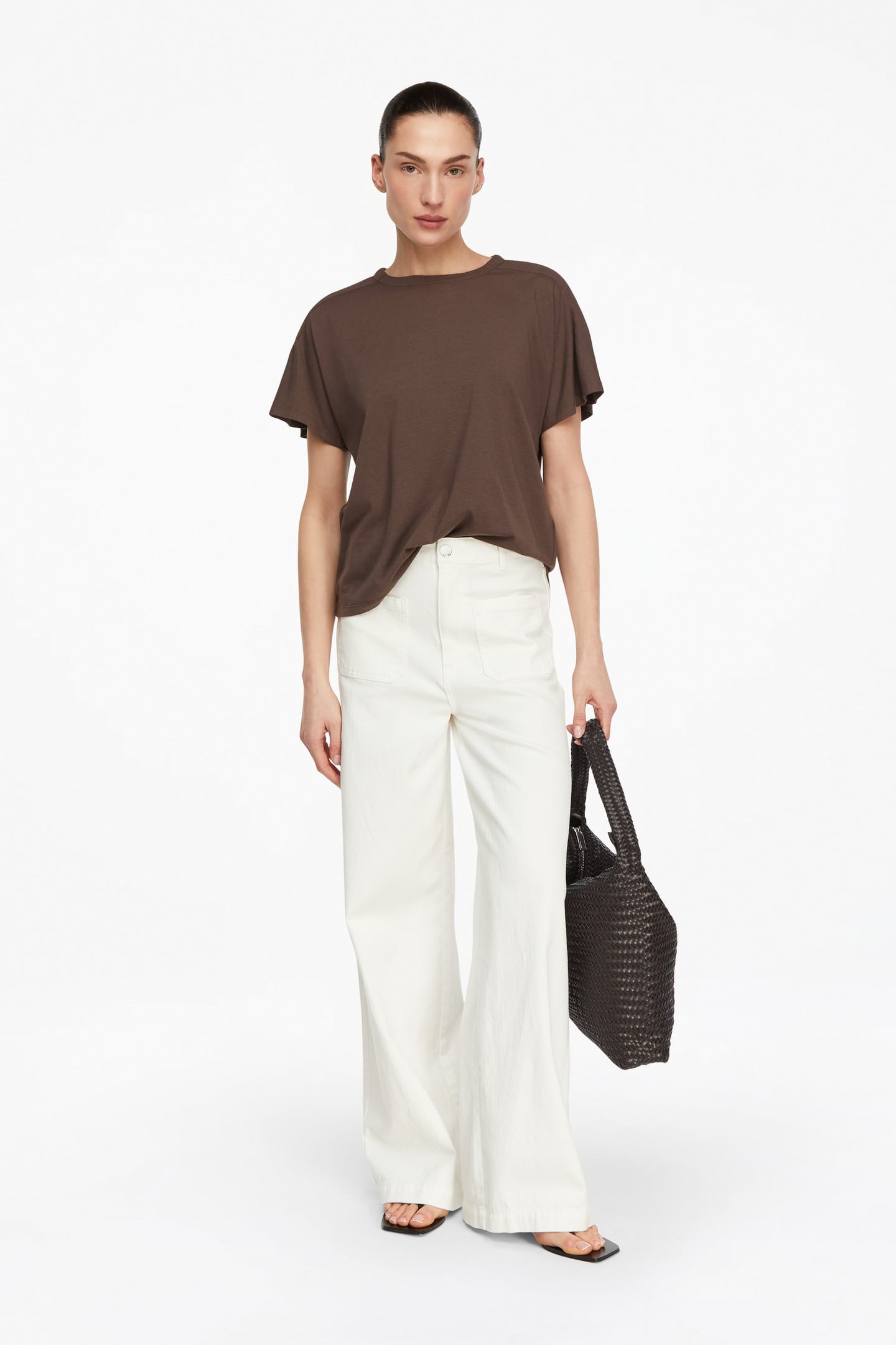 COMMA T-SHIRTS BROWN 3