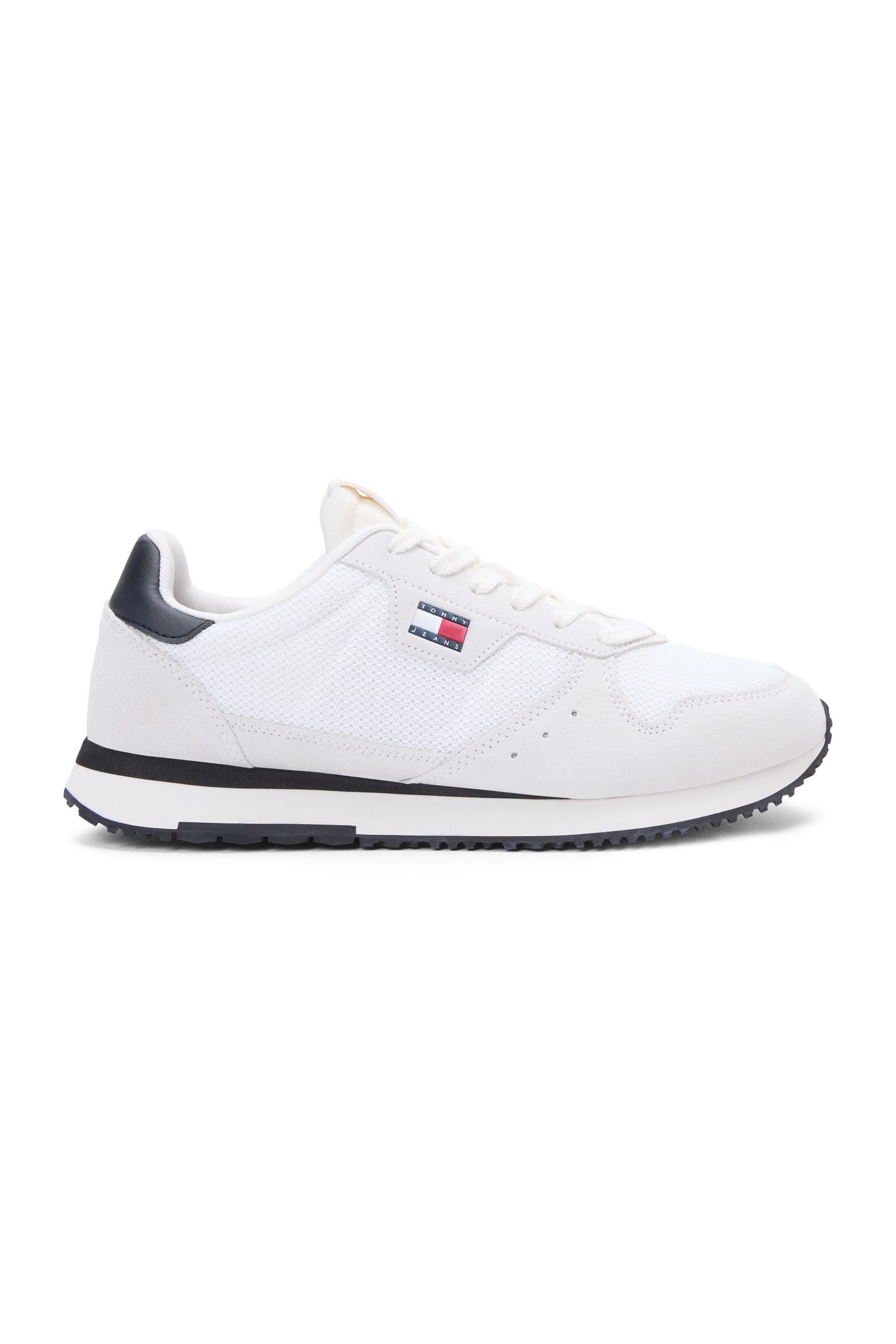 TJM EVA RUNNER LEATHER SHOES ECRU/BLACK 1