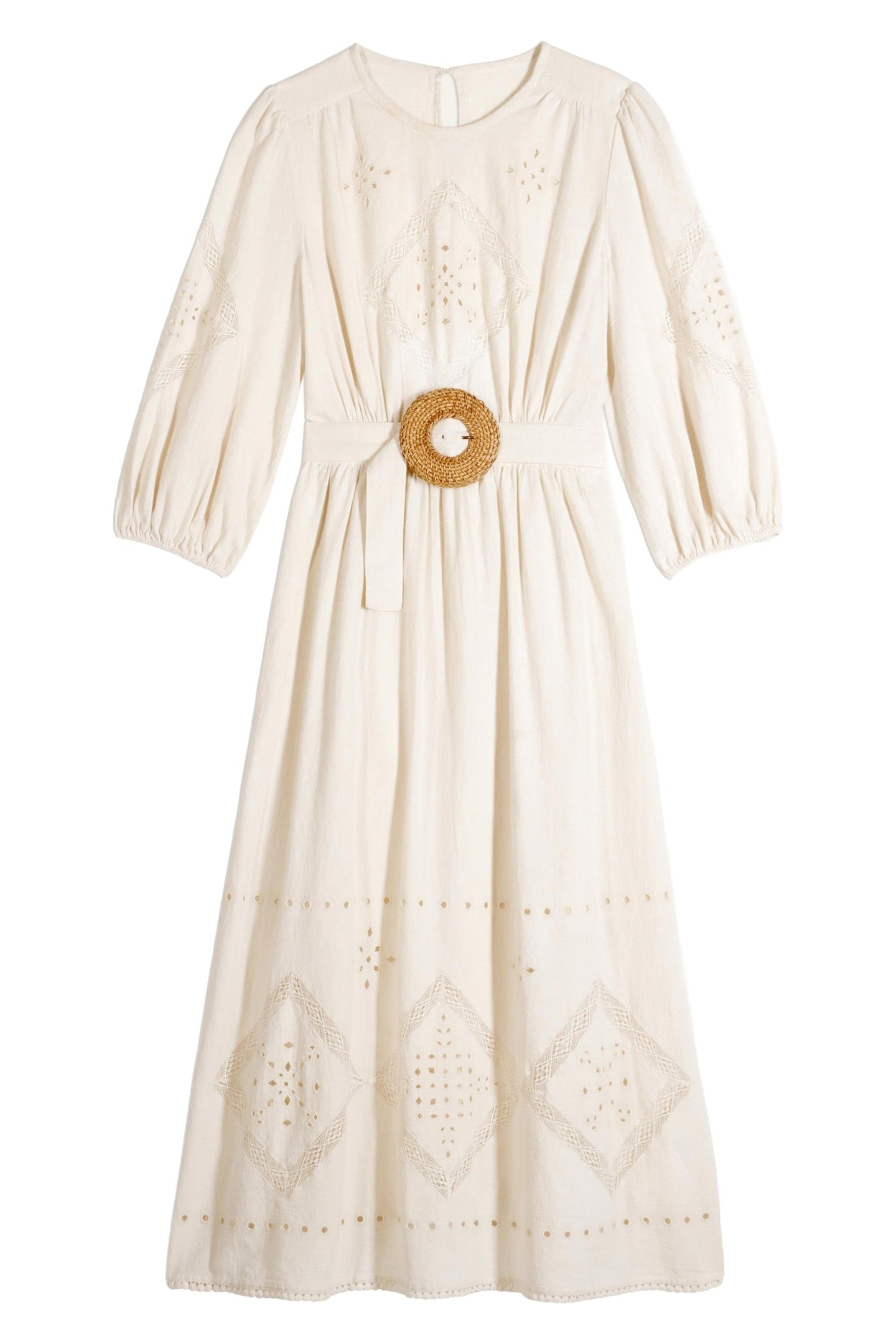 ROBE ELVINA ECRU 3