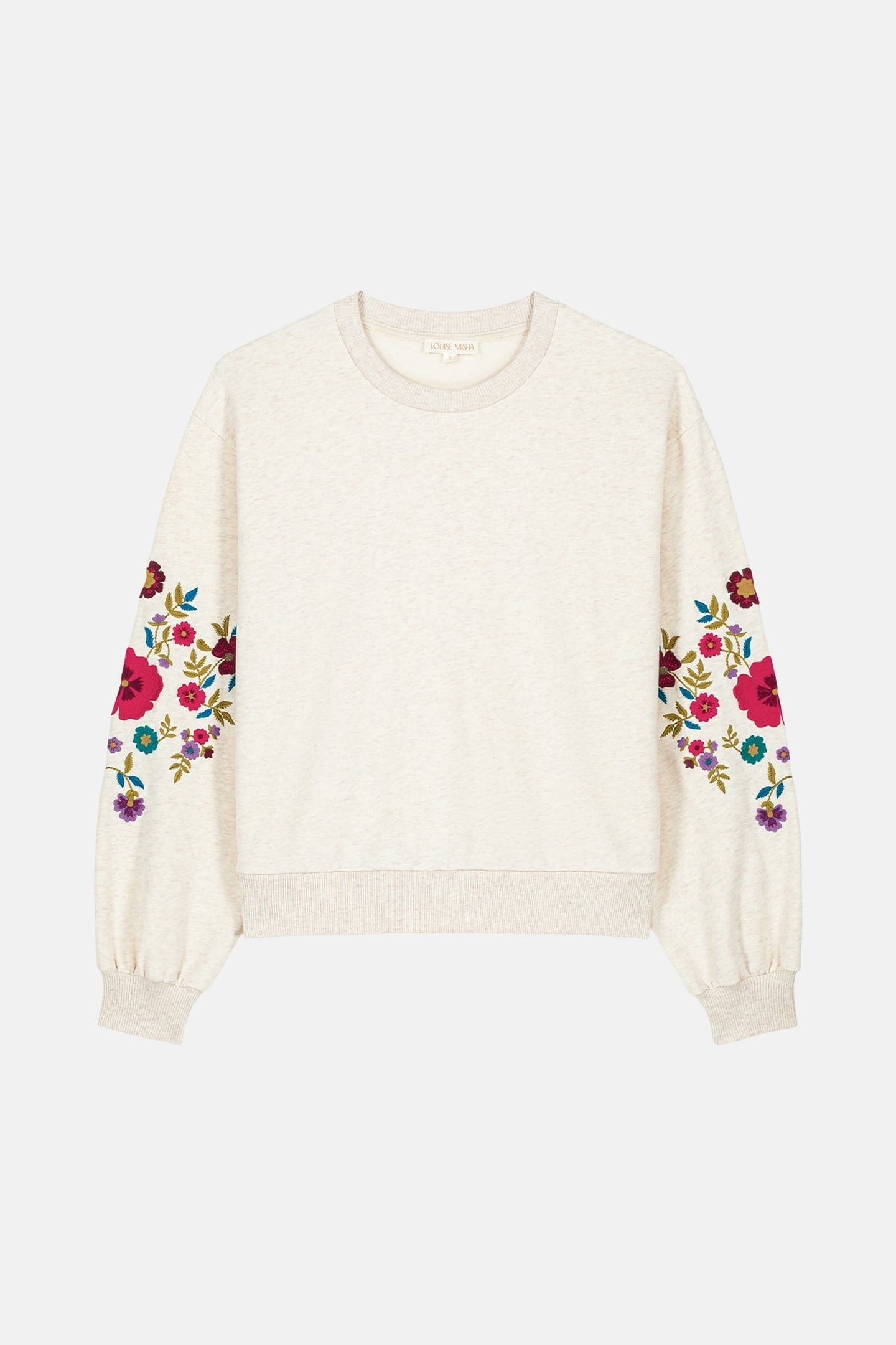 SWEATSHIRT JUDITH HEATHER CREAM 1