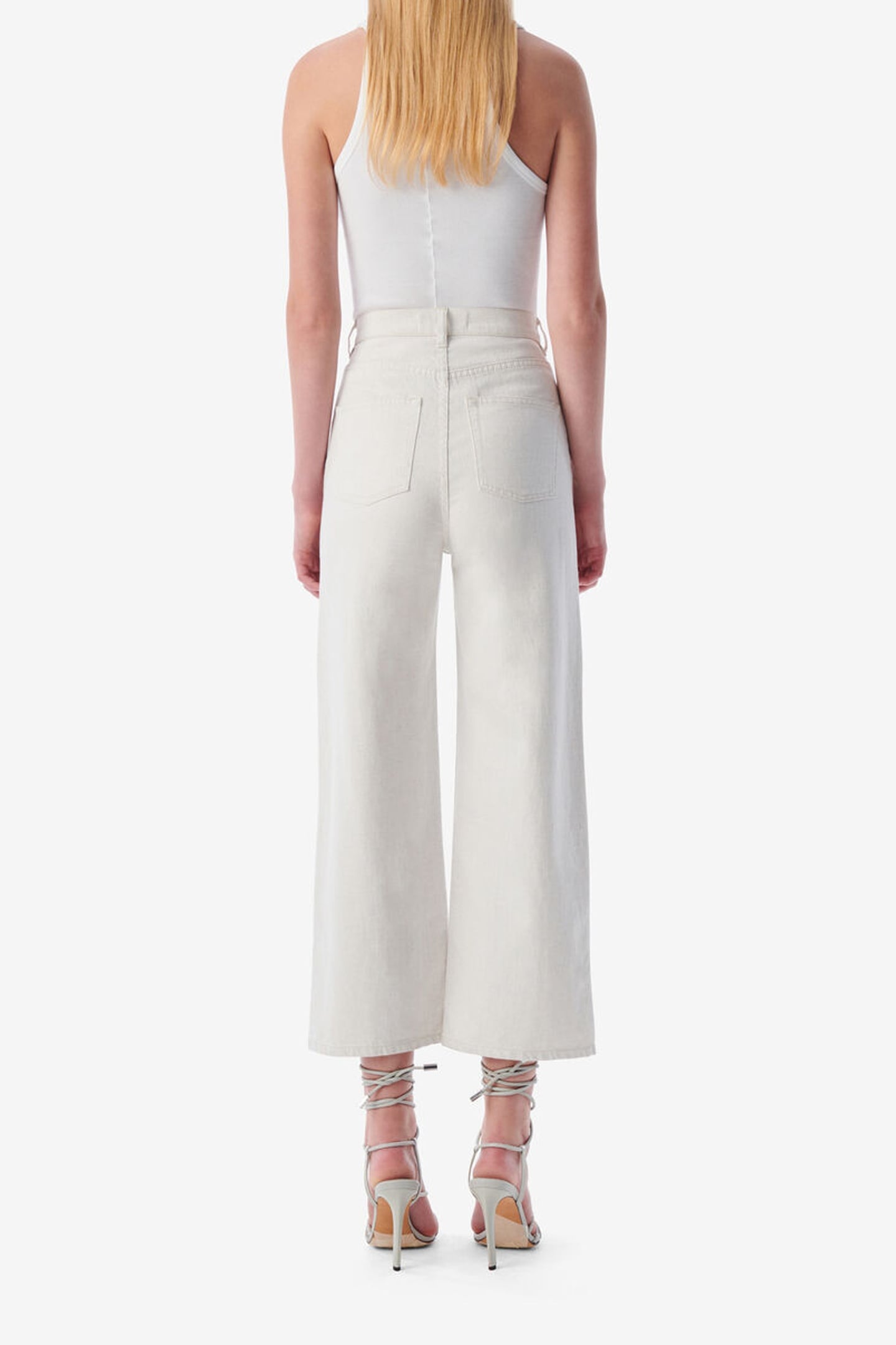 MARTINE TROUSER BEIGE/ NATURAL WHITE 2
