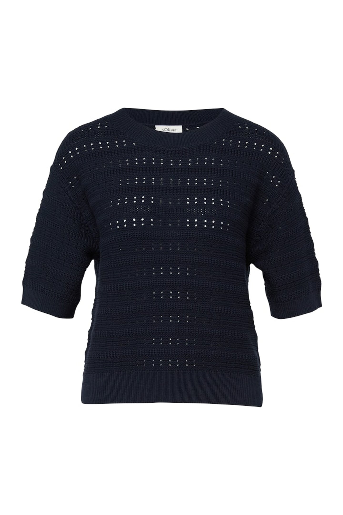 S.OLIVER PULLOVER SHORTSLEEVE MARINE 8