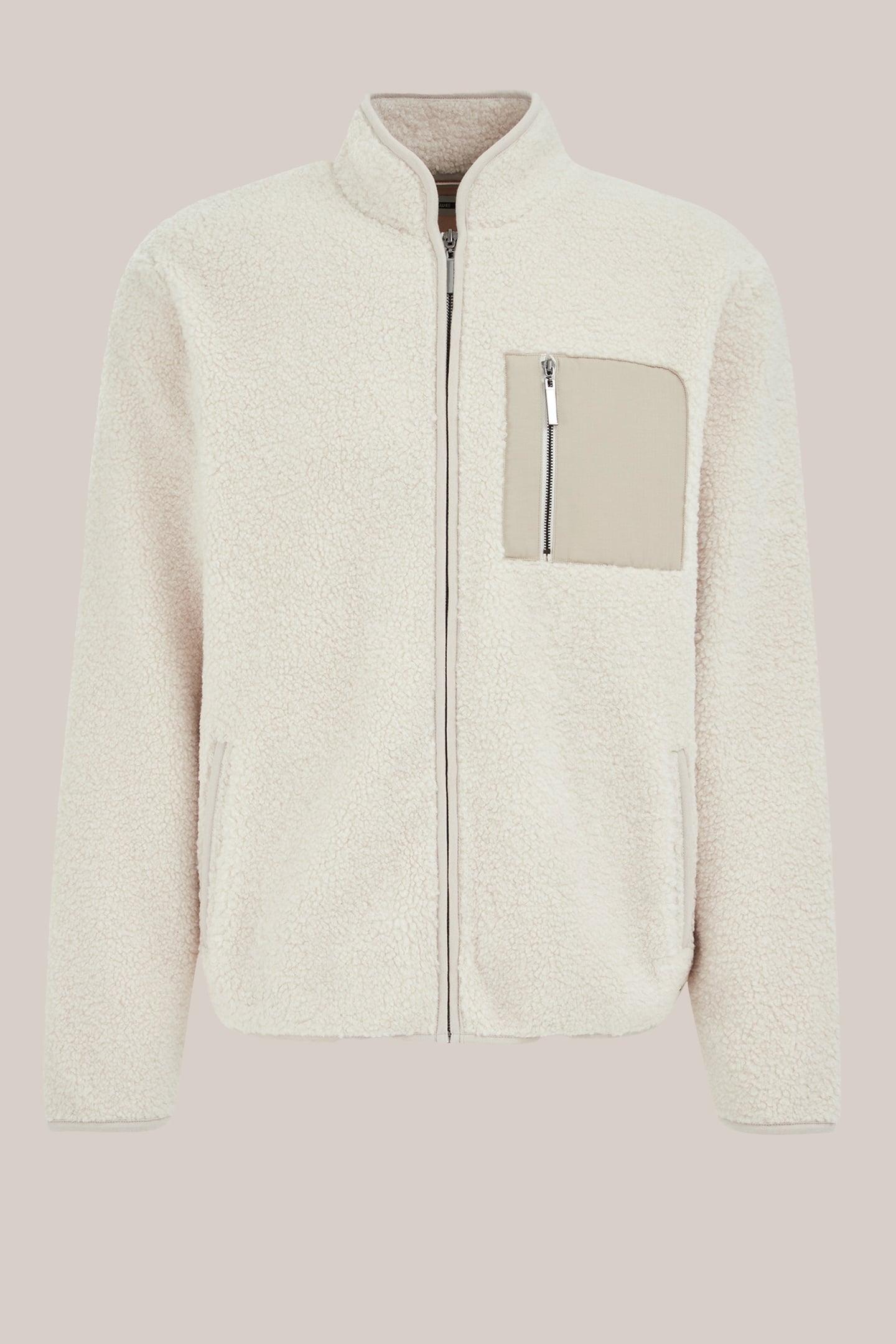 CARDIGAN WITH ZIPPER OFF-WHITE 4