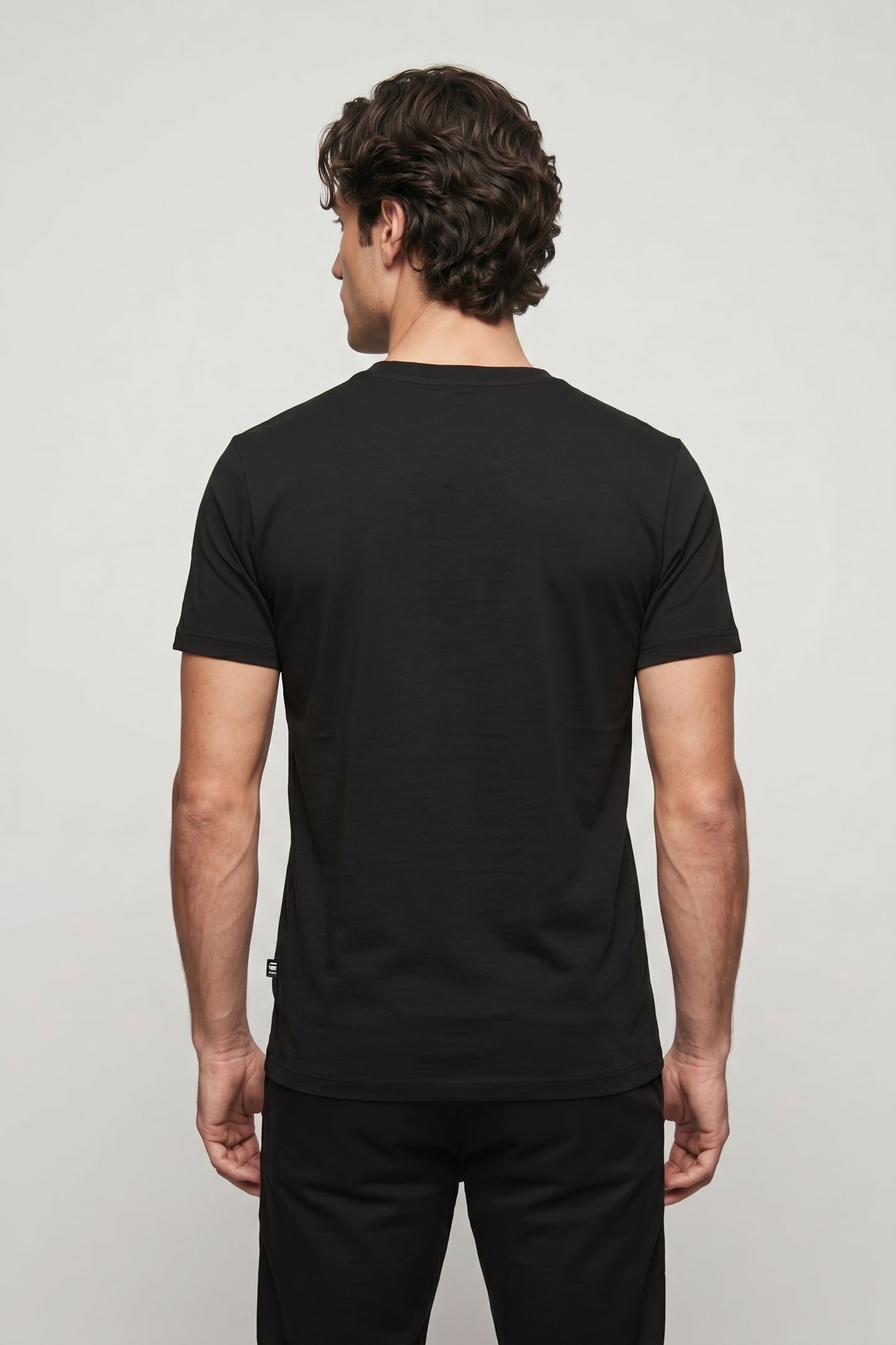 G-STAR SLIM R T S\S DK BLACK 4