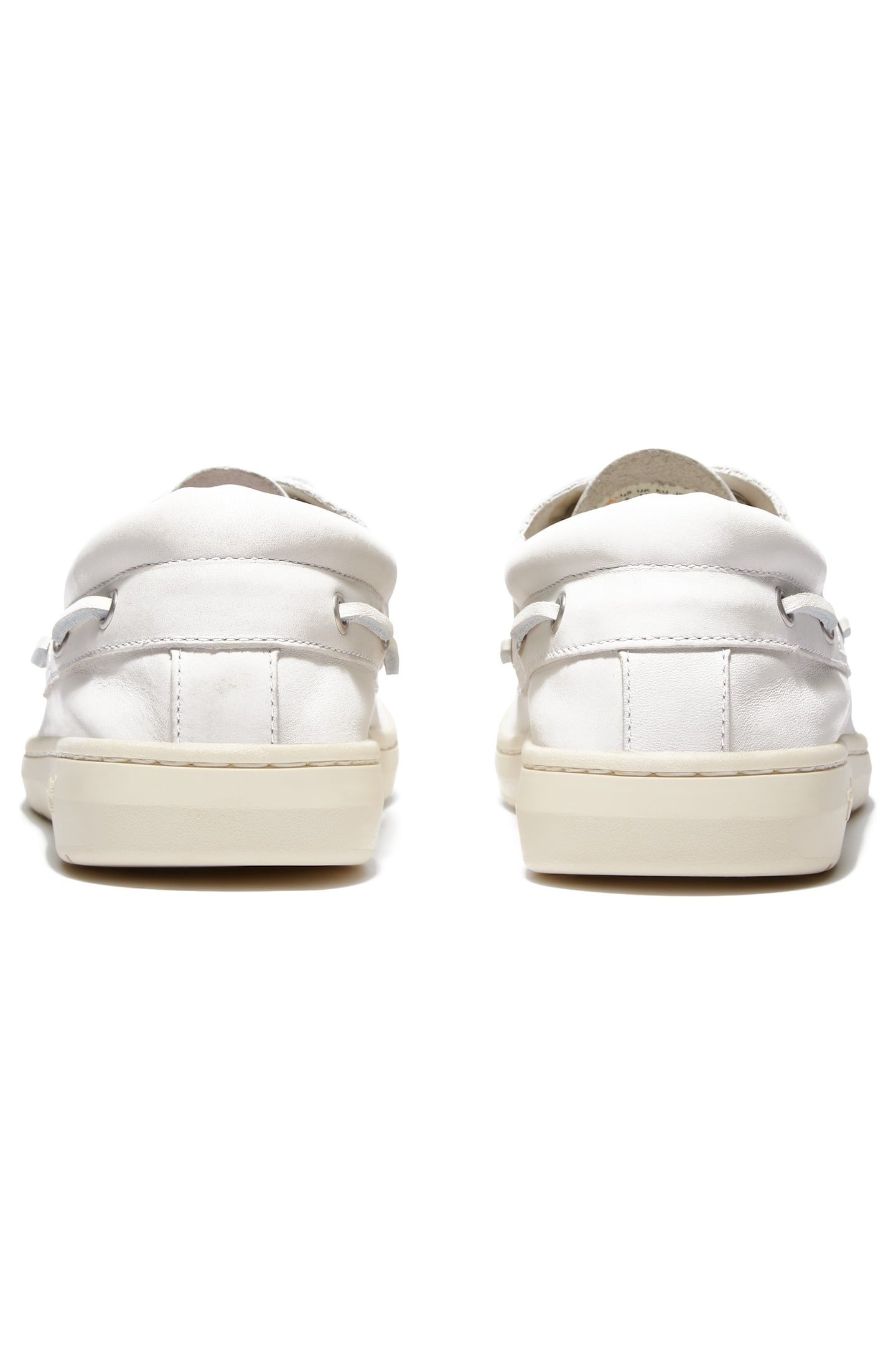 BOAT SHOE WHITE 6