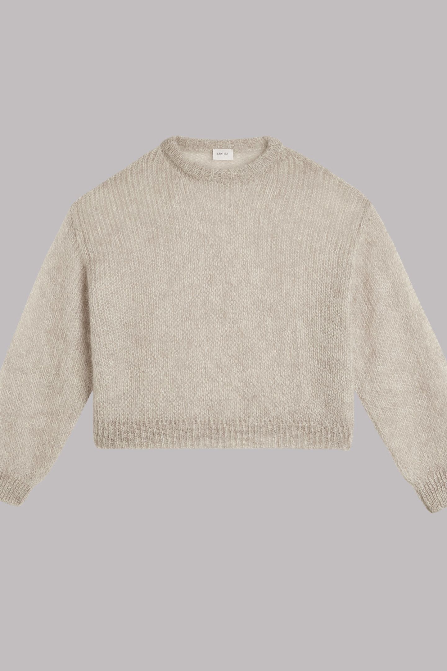 THE SAND RELAXED FINE KNITTED SWEATER 3