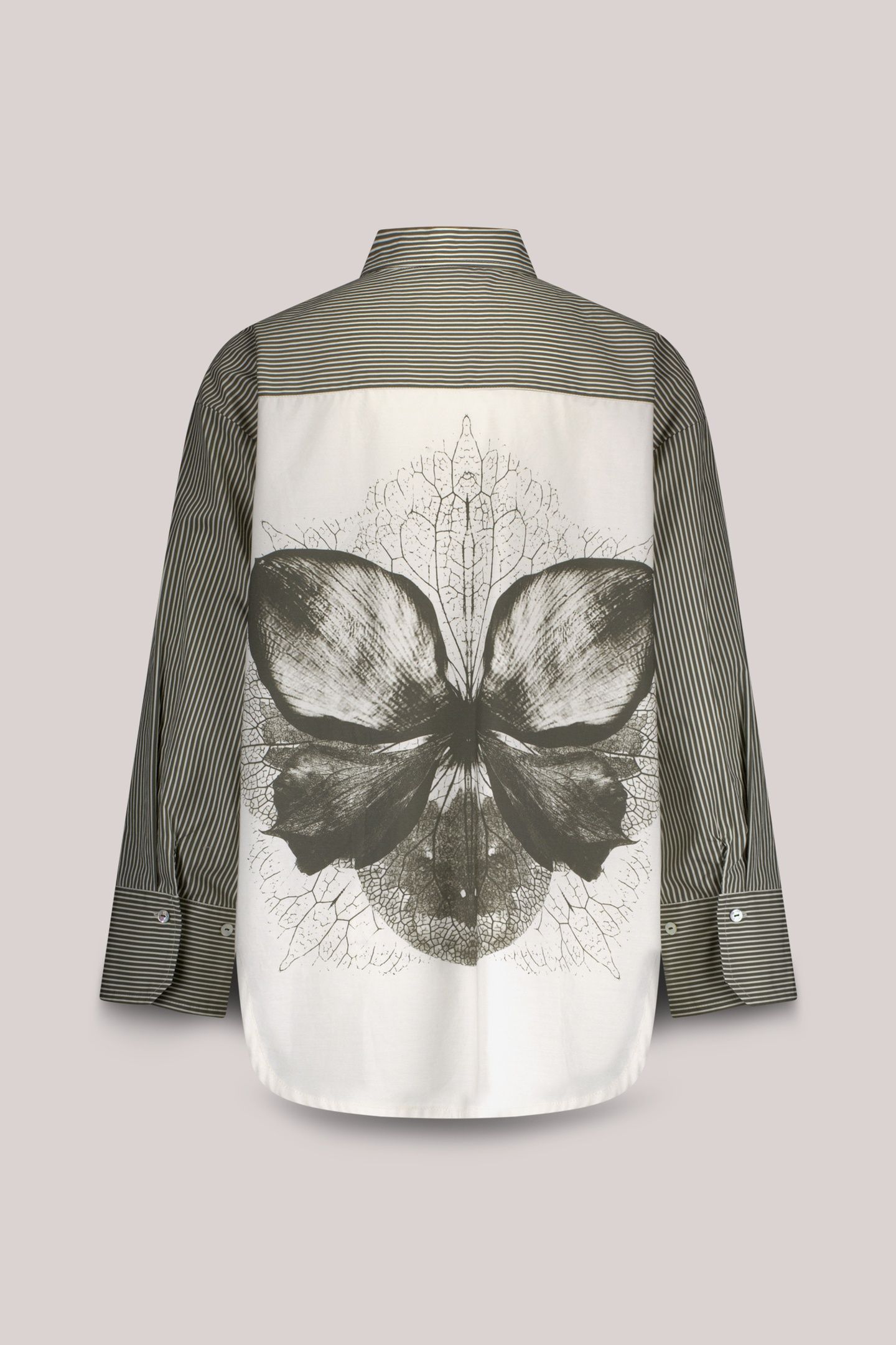 BLOUSE BIG FLOWER COTTON DARK CAMO 4