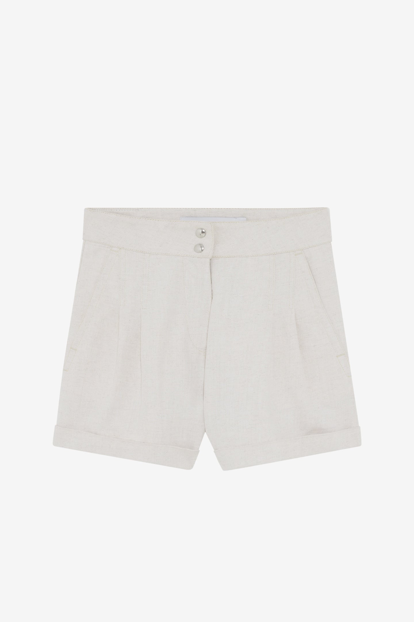 CANVA SHORT BEIGE/ NATURAL WHITE 6