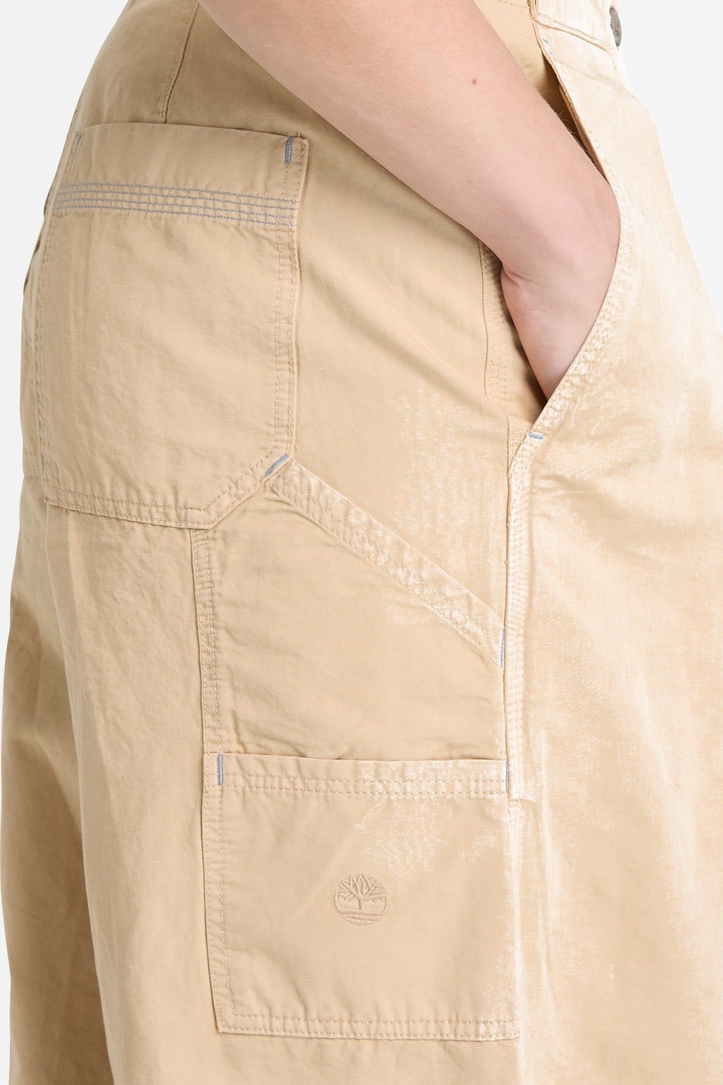 UTILITY COTTON LINEN PANTS MEDIUM BEIGE 6