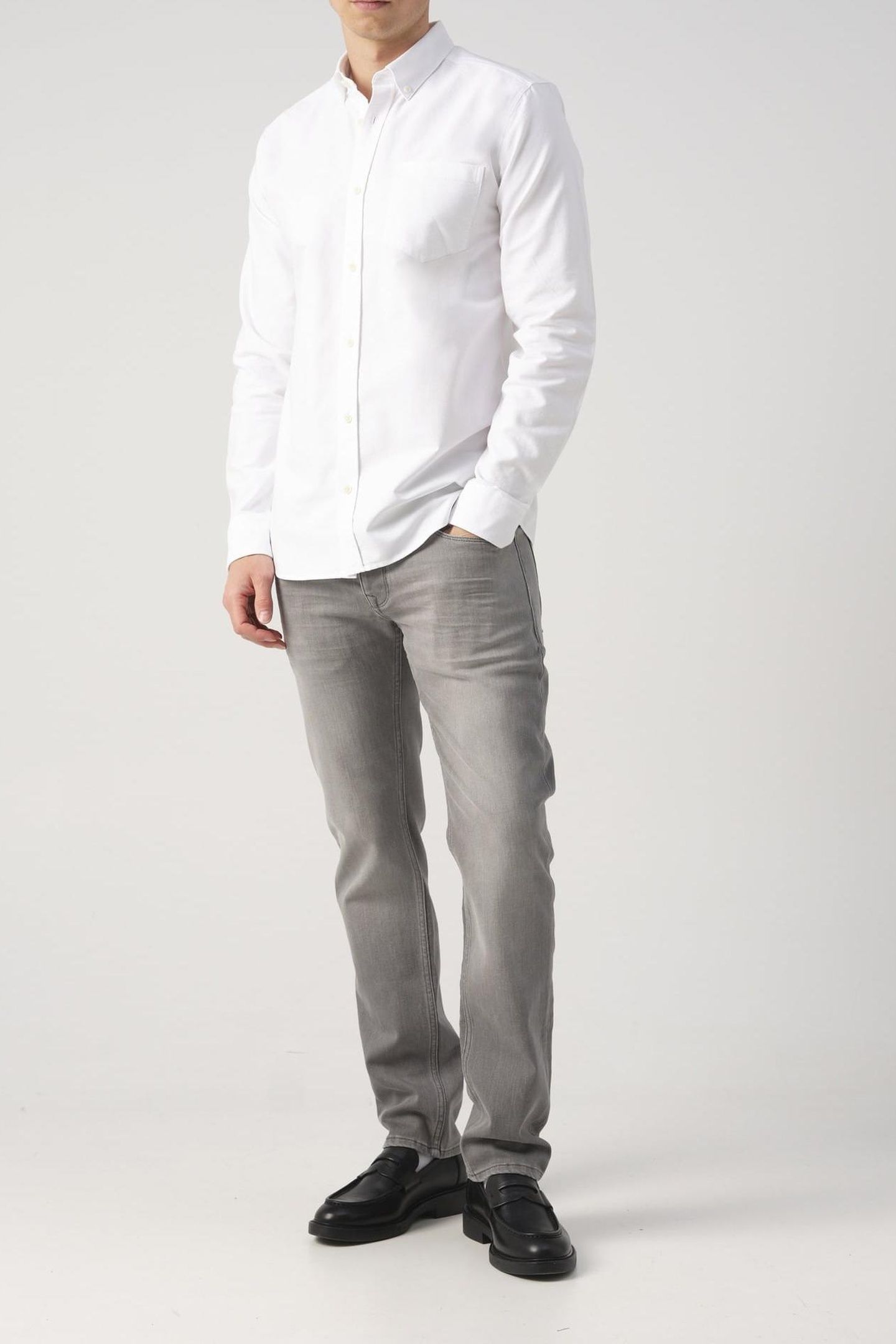 CASUAL SHIRT LM WHITE 2