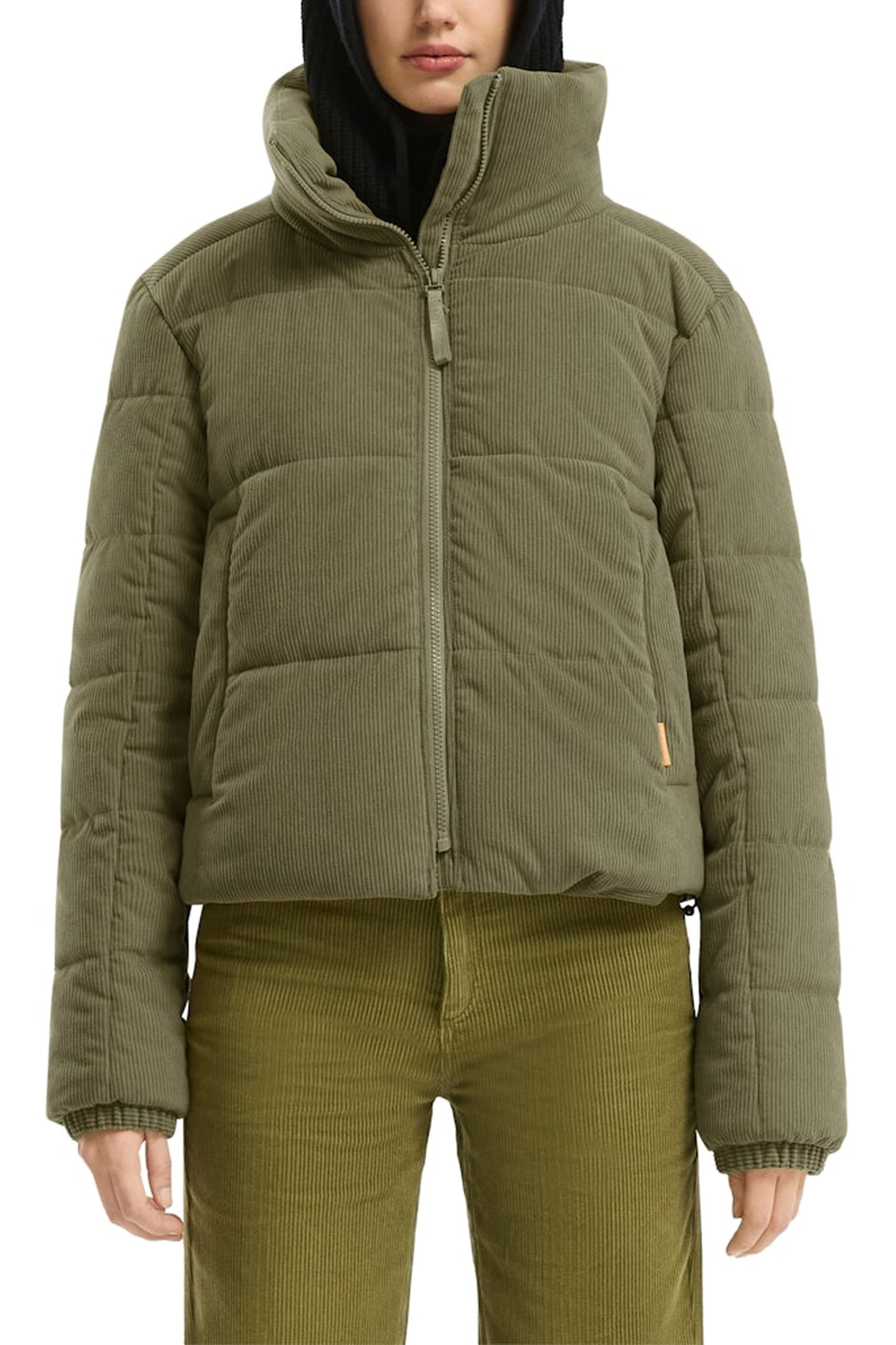 S.OLIVER-QS JACKETS OUTDOOR GREEN 1