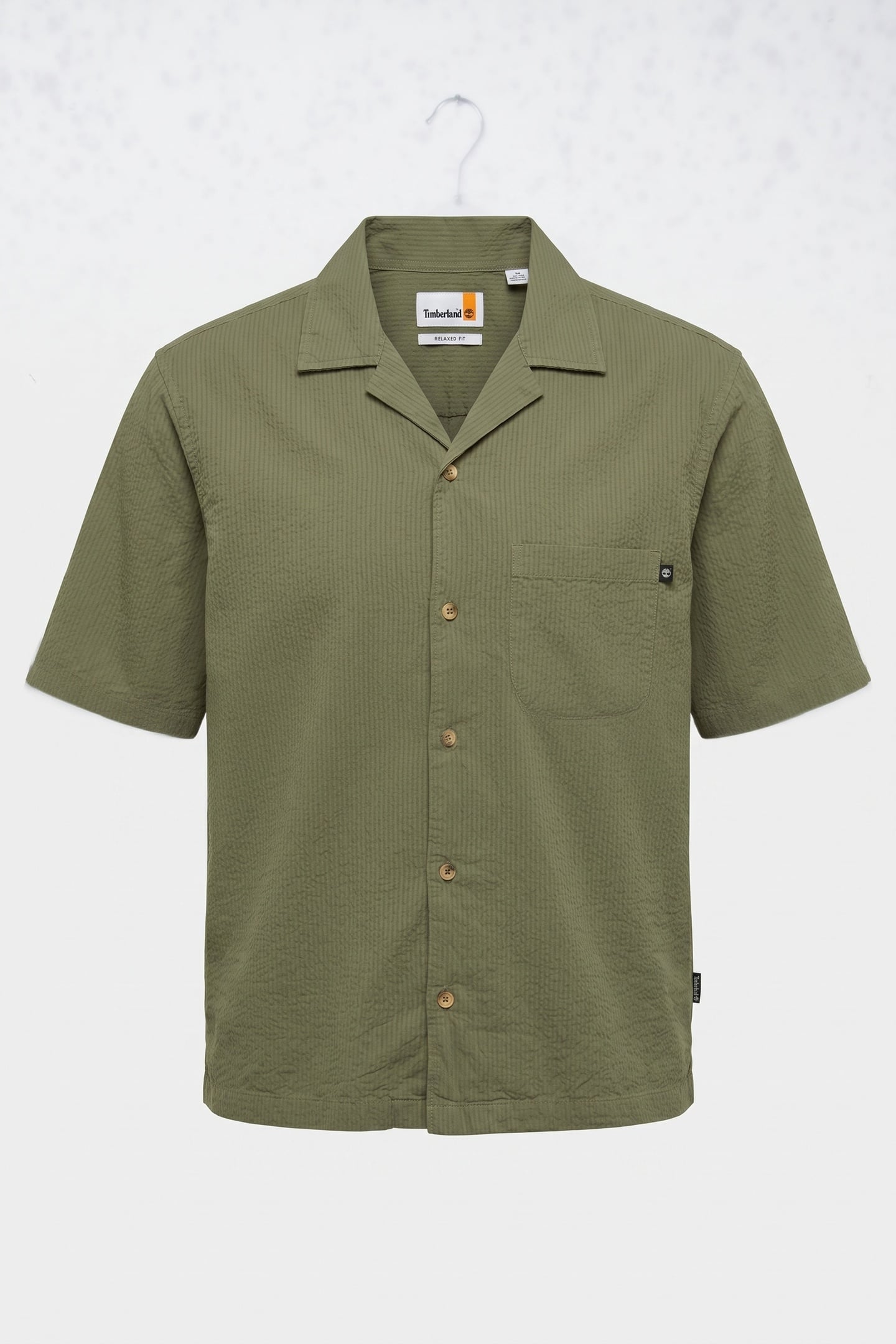 SS SEERSUCKER RESORT SHIRT MEDIUM GREEN 4