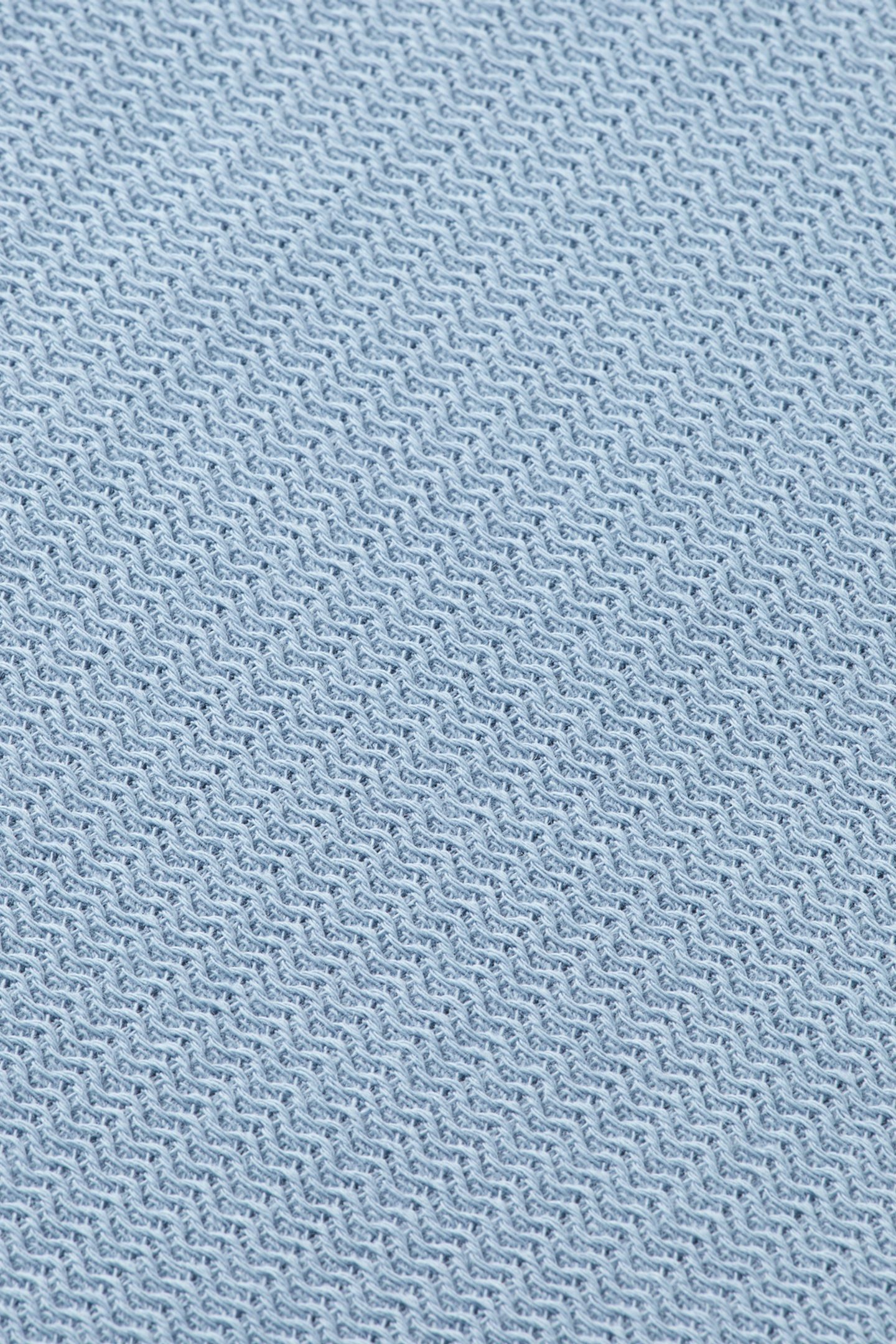 RELAXED-FIT STRUCTURED POLO FADED DENIM 3