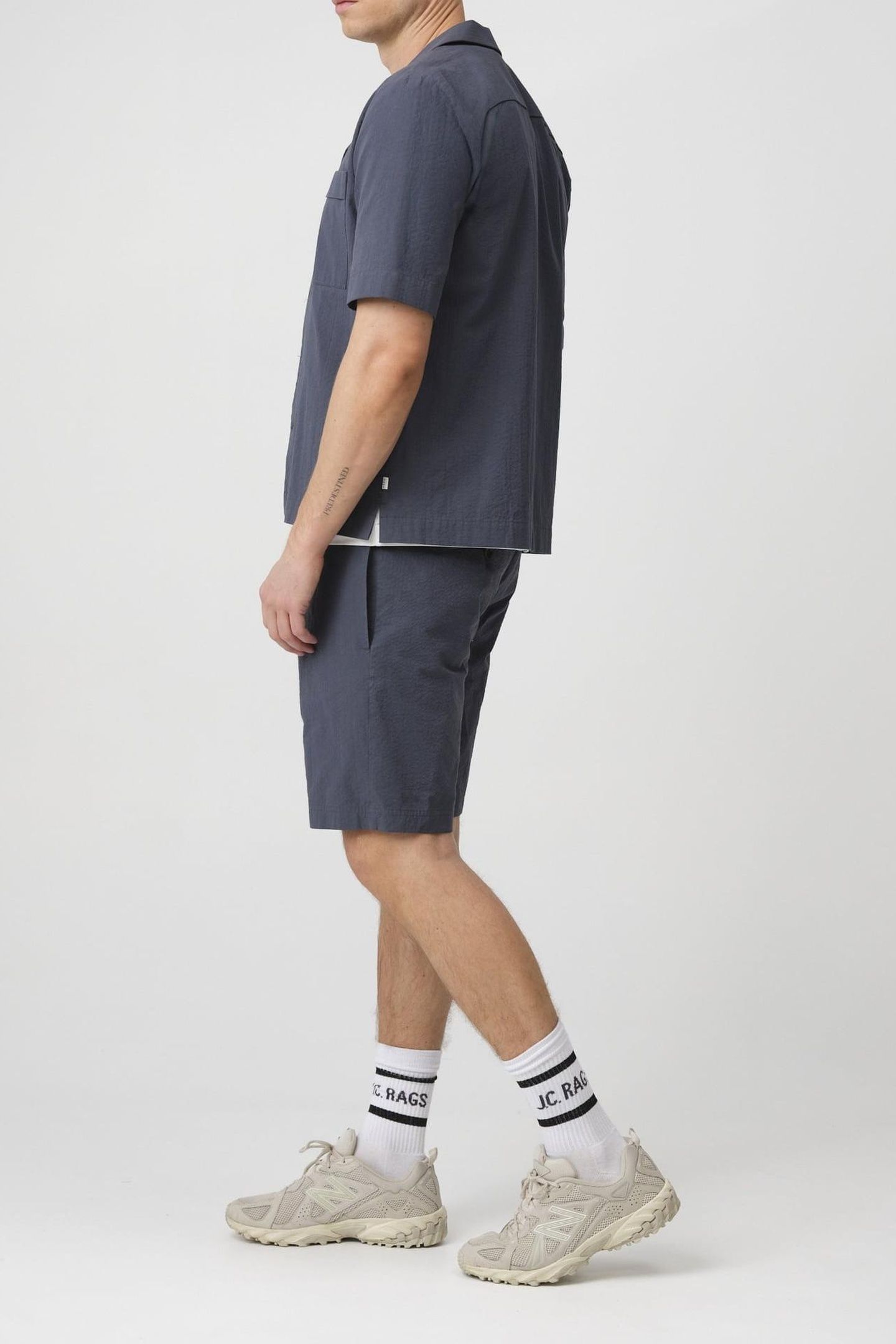 AARON CASUAL SHIRT BLUE 4
