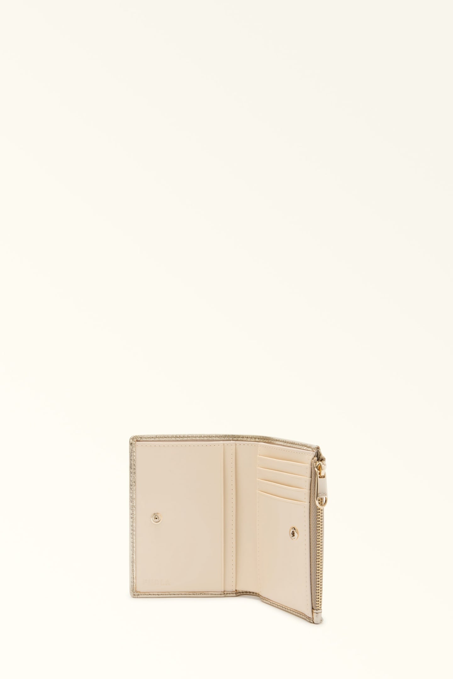 CLASSIC SMALL BI-FOLD W/ ZIP CHAMPAGNE+BALLERINA 2