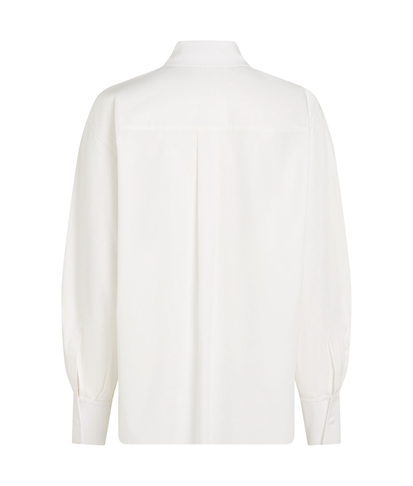 KARL SNAP FASHION POPLIN SHIRT WHITE 5