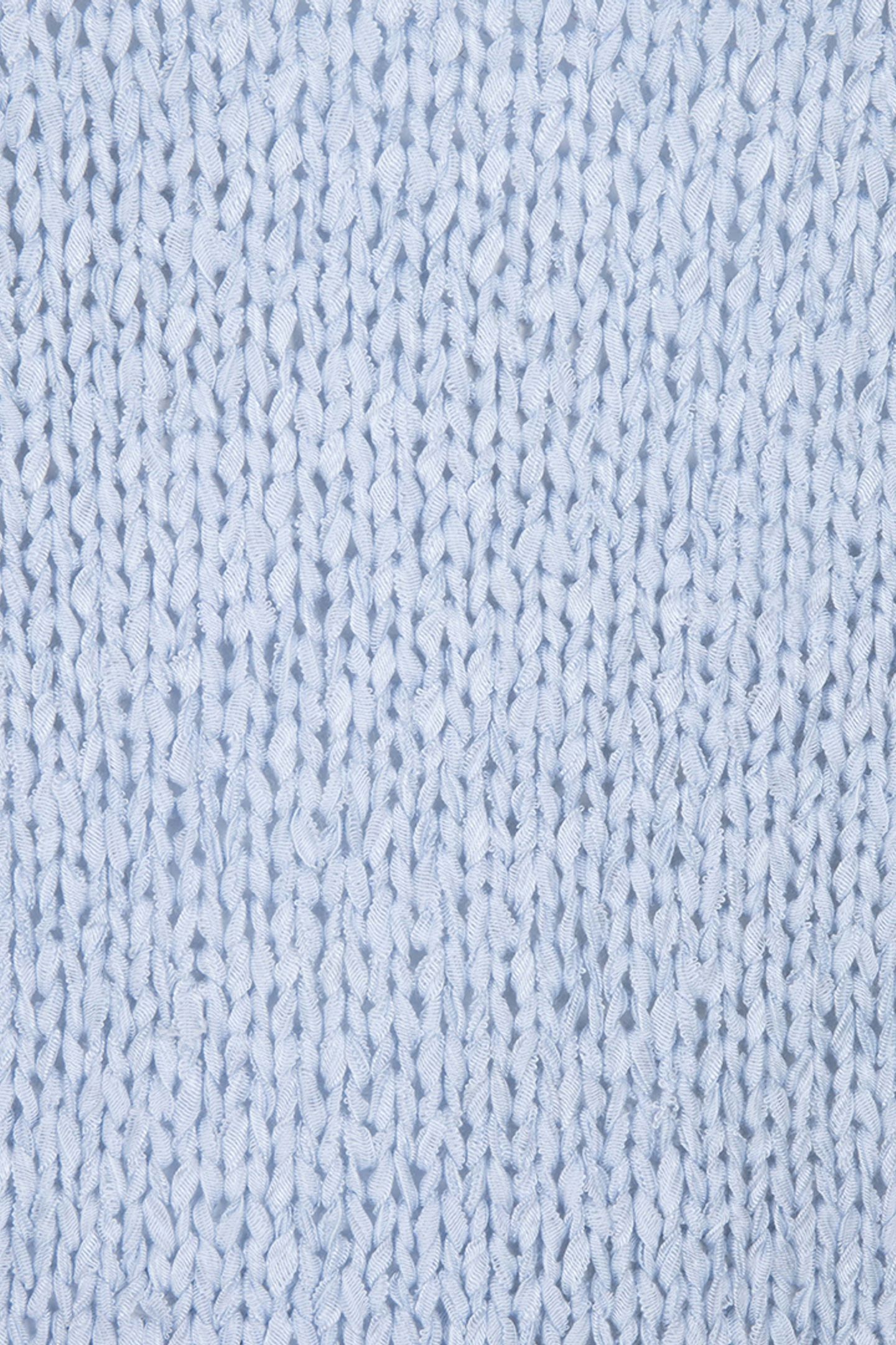 SWEATER V-NECK TAPE YARN SKY BLUE 7