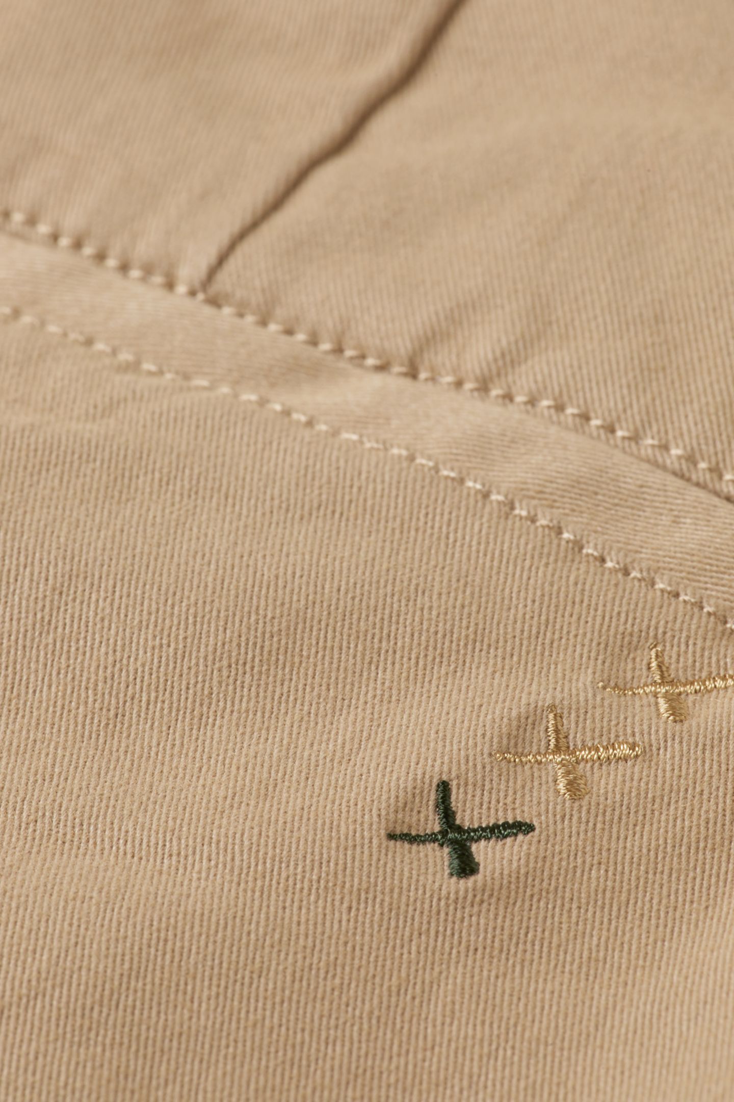 STUART COTTON-BLEND TWILL REGULAR-FIT SHORT SAND 7