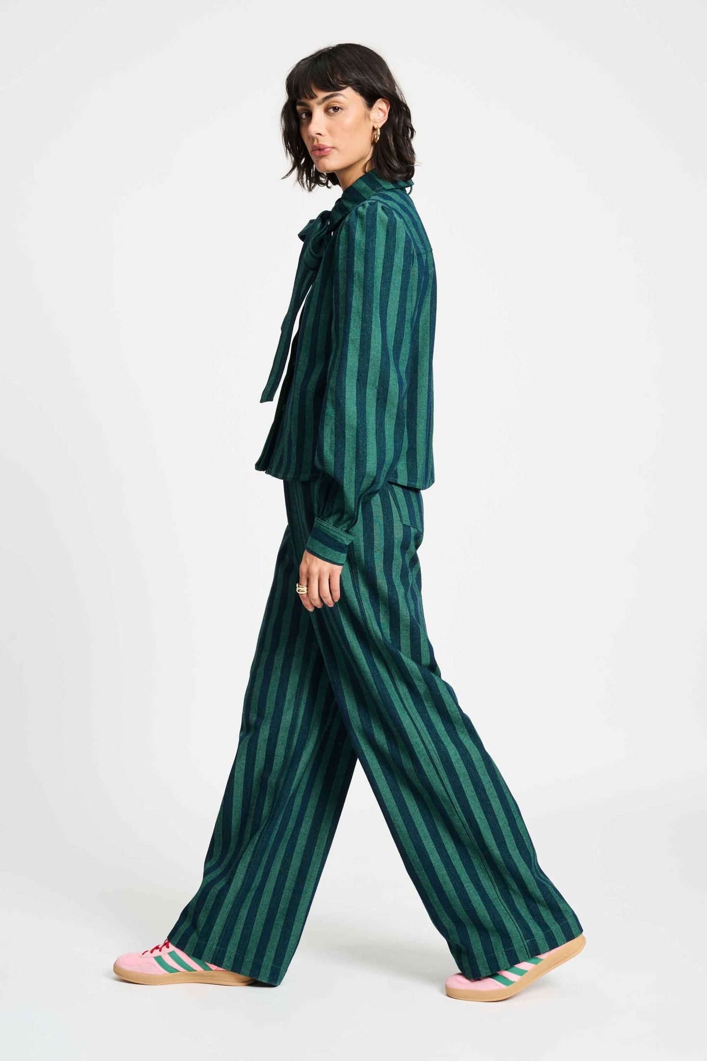 BLOUSE - DENIM STRIPED 6