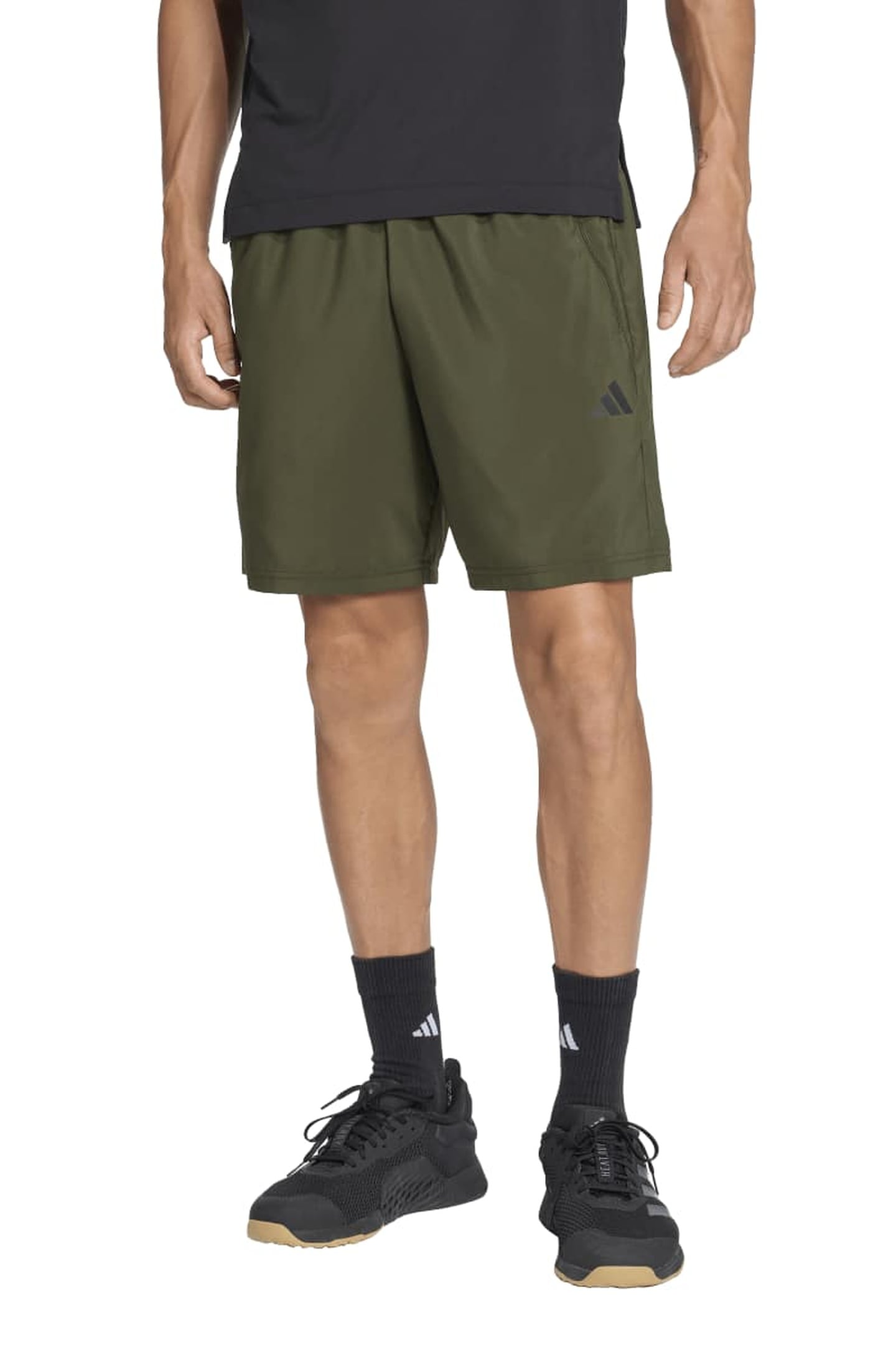UNISEX PERFORMANCE TRAIN ESSENTIALS WOVEN TRAINING SHORTS NI 1