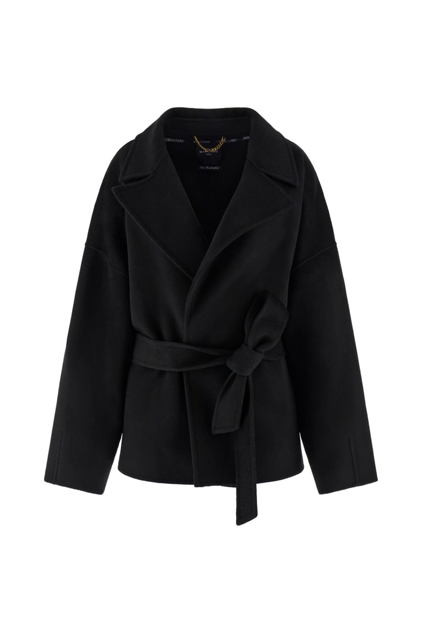 ELLA BELTED SHORT CO JET BLACK A996 4