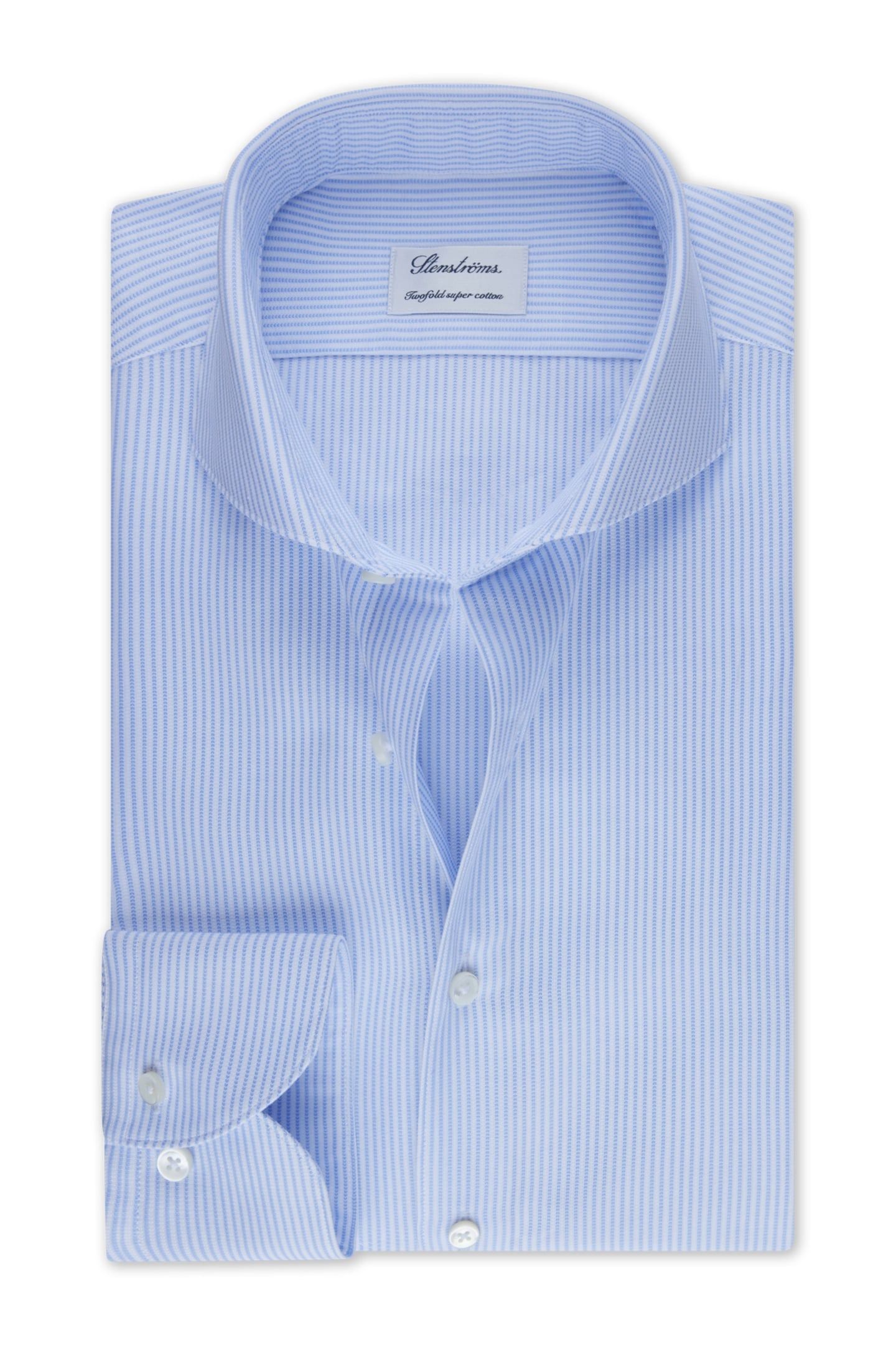 SLIMLINE/36, RC CUFF LIGHT BLUE STRIPE 1