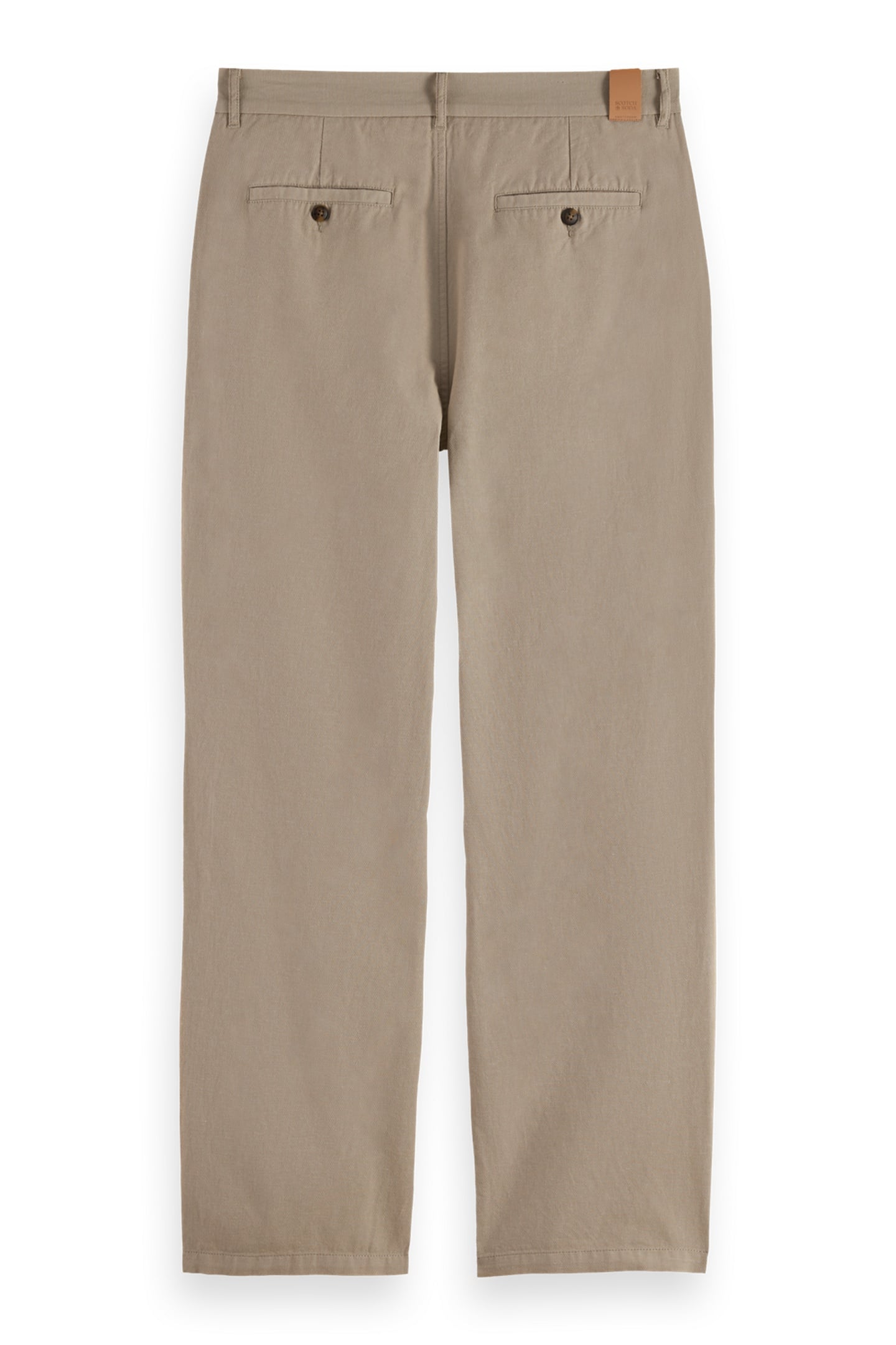 OTIS - RELAXED STRAIGHT-FIT COTTON LINEN TWILL CHINO PLAZA T 2