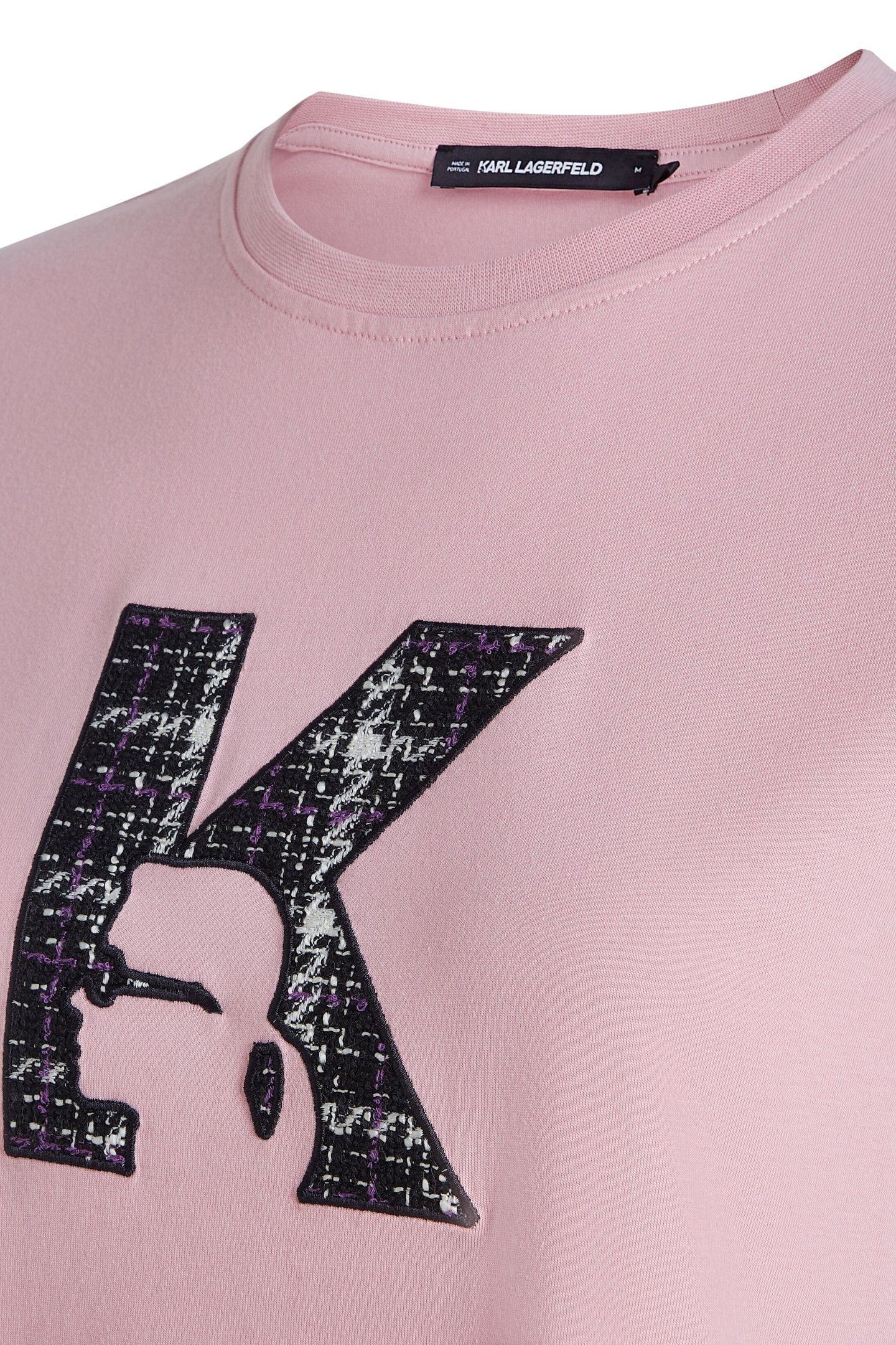 K BOUCLE T-SHIRT PINK NECTAR 3