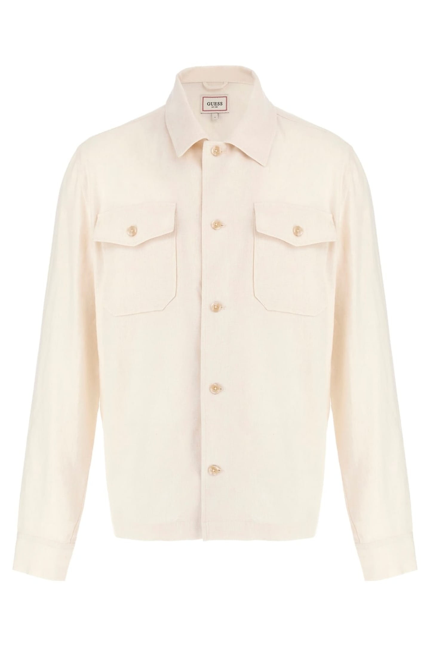 GUESS ECO FLETCHER LINEN OVER PEARL WHITE MULTI 6