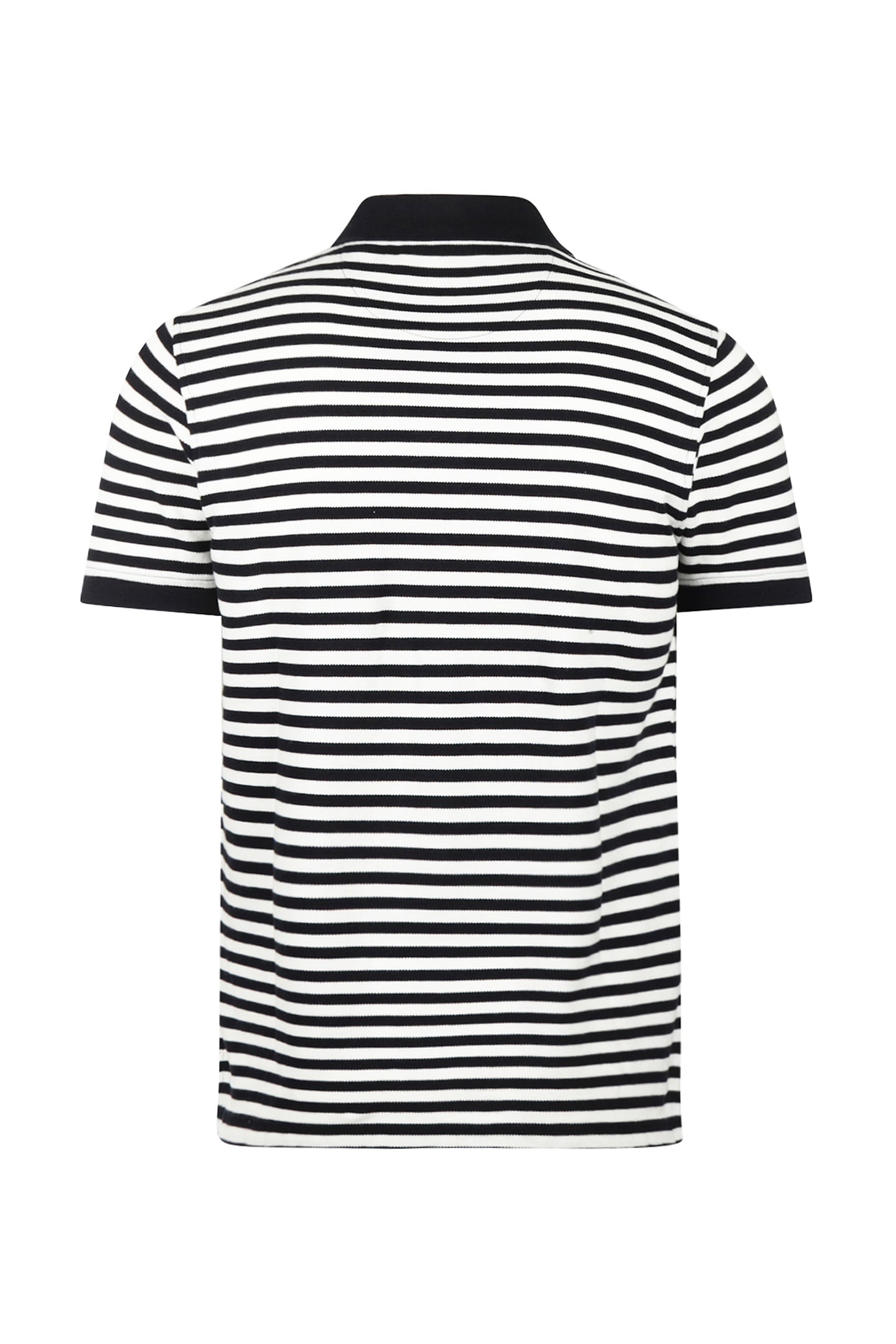 PIQUE STRIPE POLO OFF WHITE 4